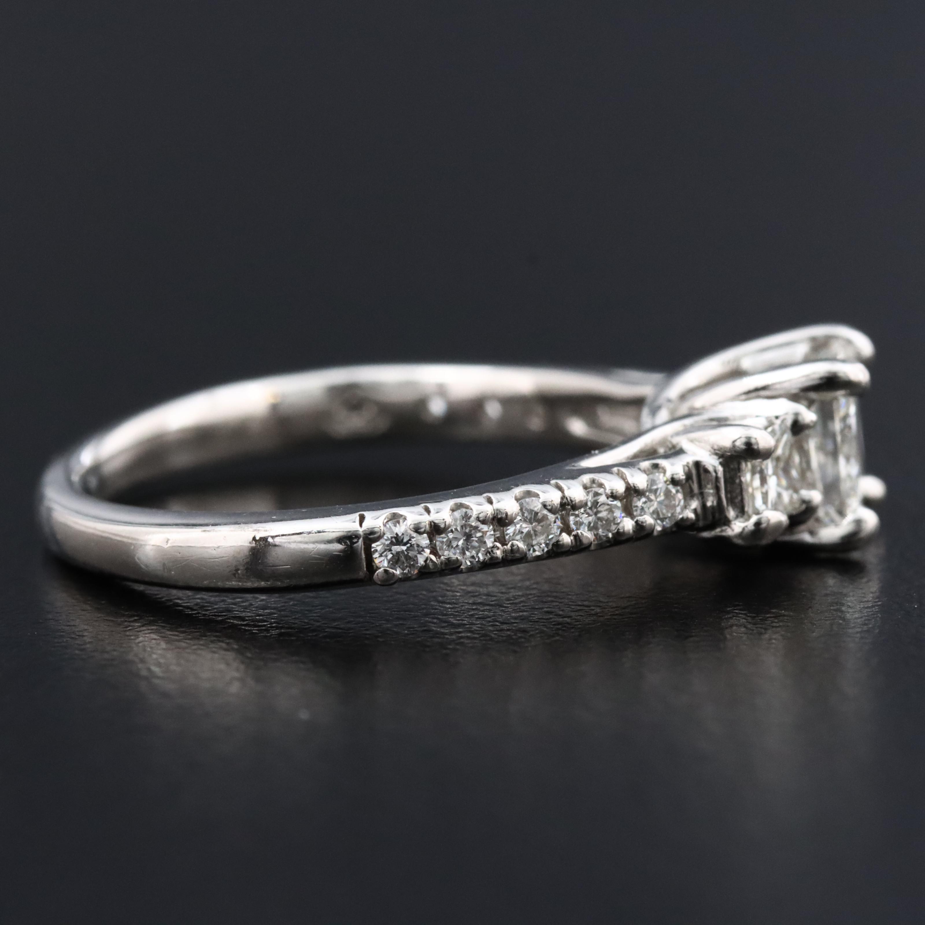 Platinum 1.20 CTW Diamond Ring