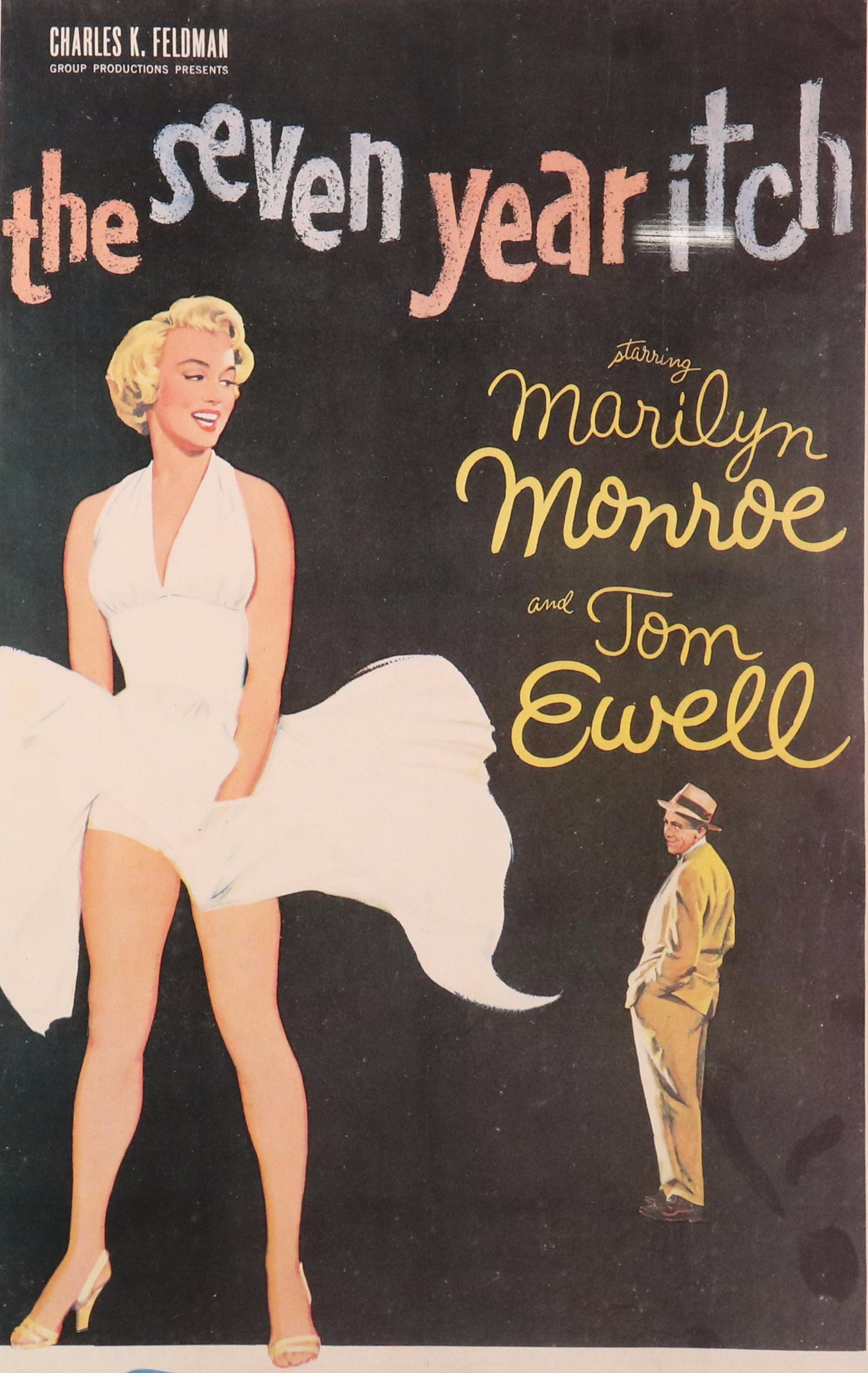 "The Seven Year Itch" and More Ira Roberts Publishing Offset Lithograph Posters