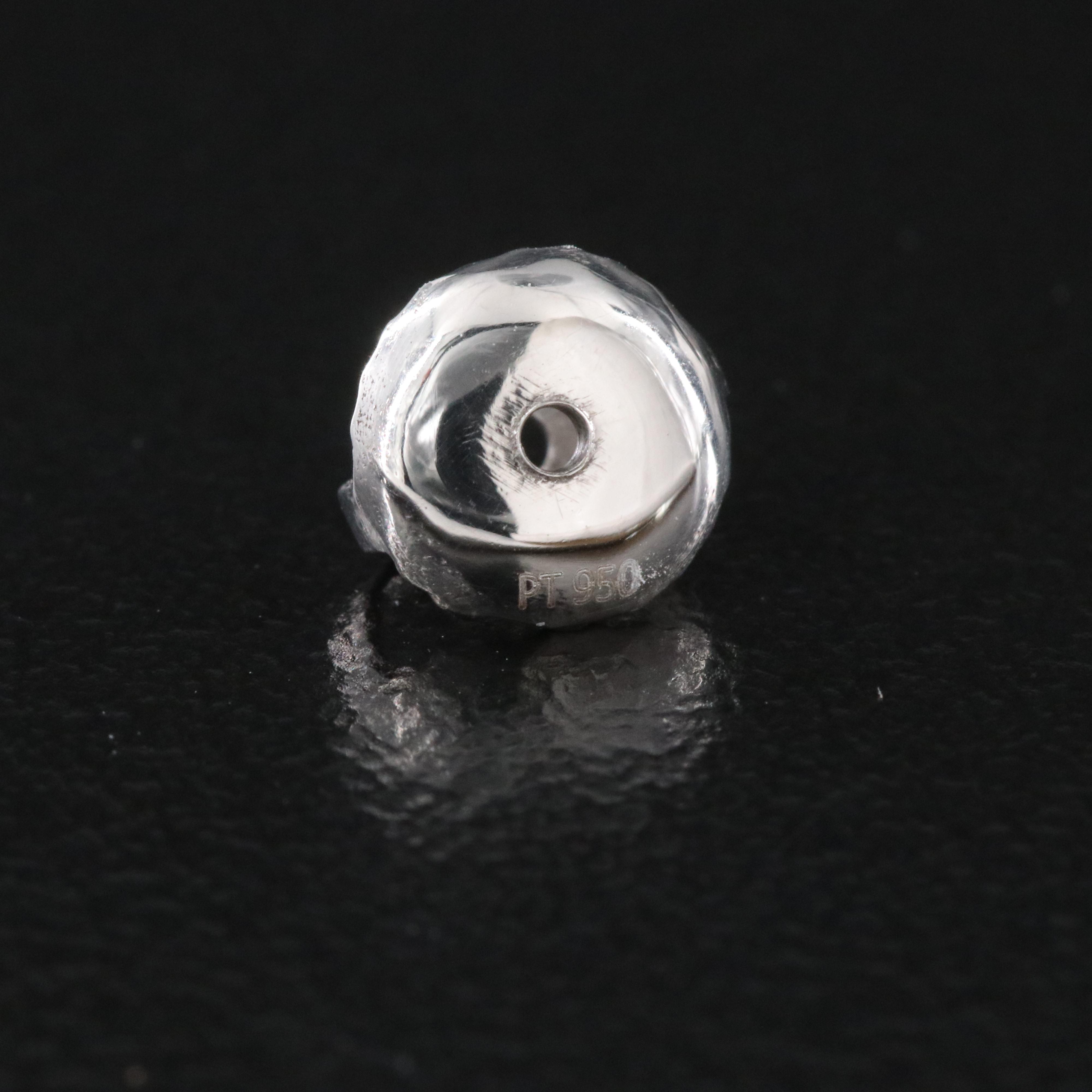 Platinum 15.00 CTW Lab Grown Diamond Earrings