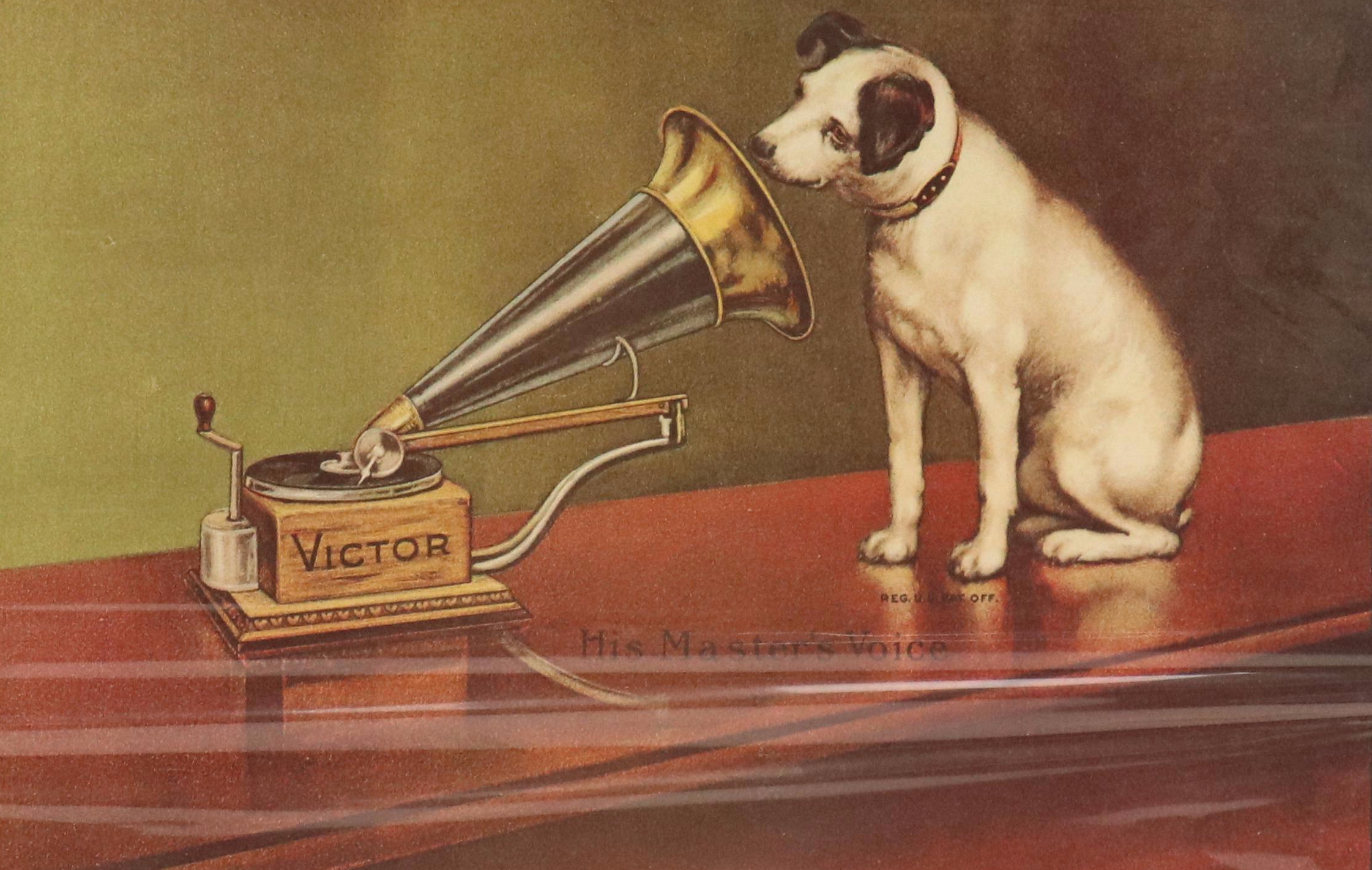 After Barraud "His Master's Voice" and More Offset Lithograph Posters