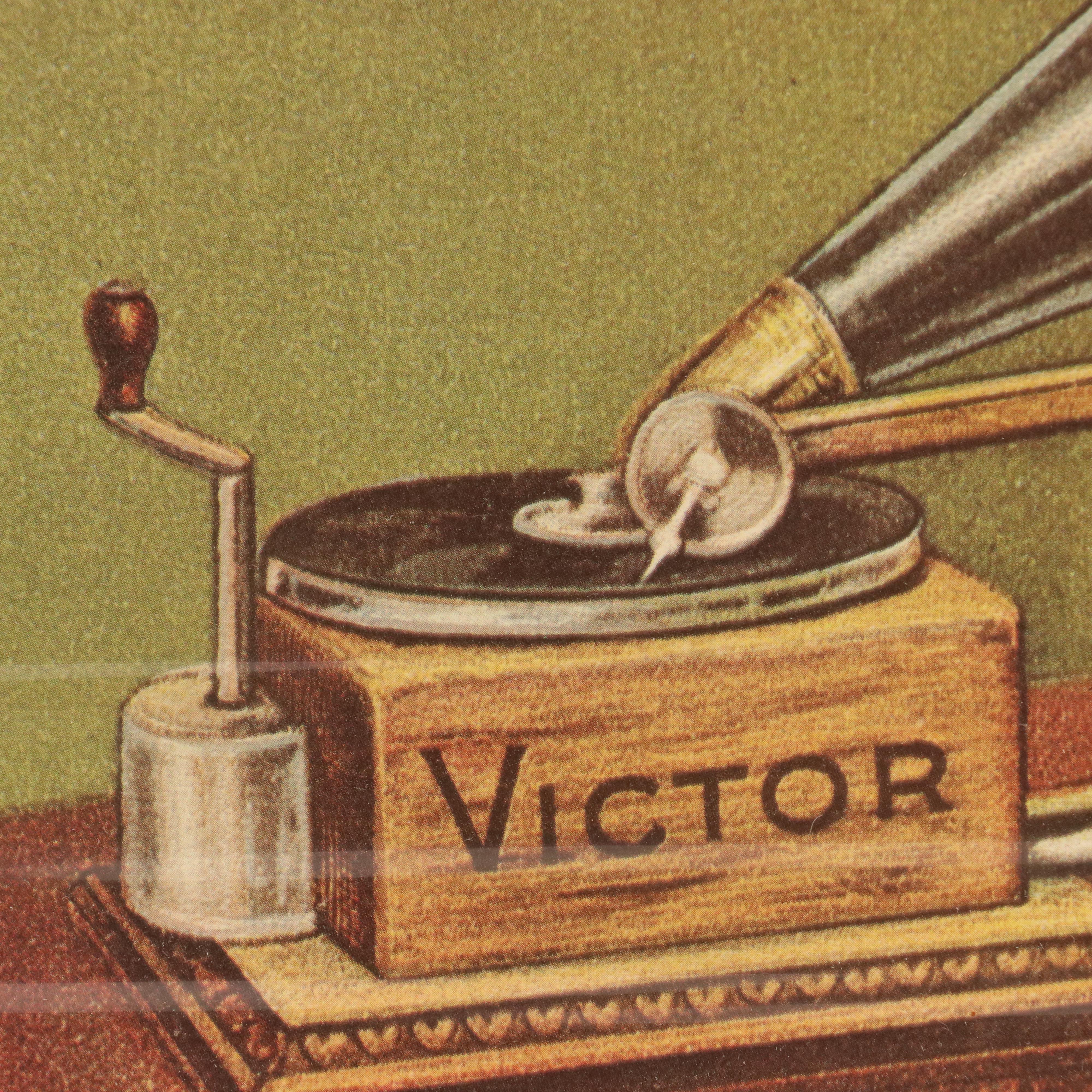 After Barraud "His Master's Voice" and More Offset Lithograph Posters