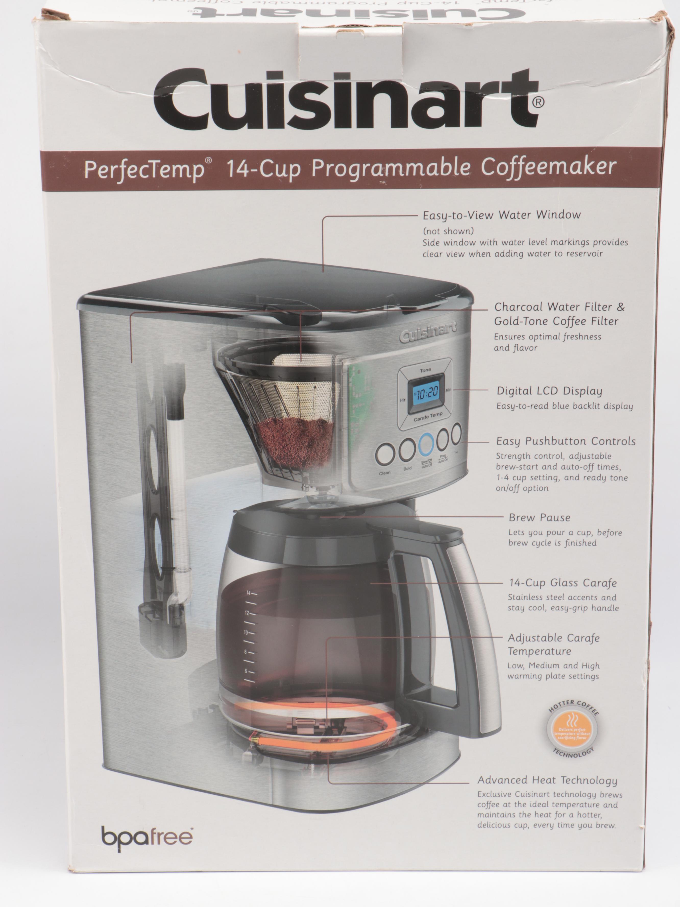 Cuisinart PerfecTemp 14-Cup Programmable Coffeemaker