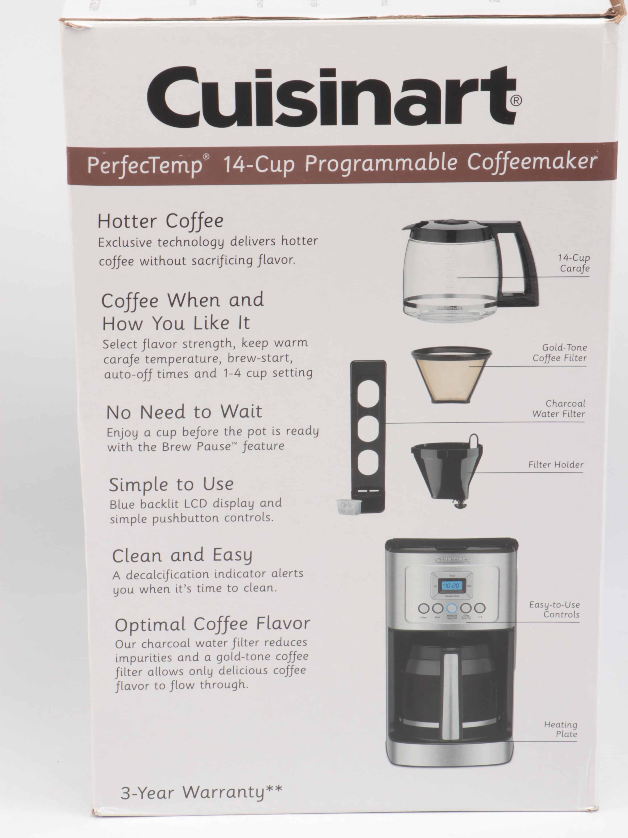 Cuisinart PerfecTemp 14-Cup Programmable Coffeemaker