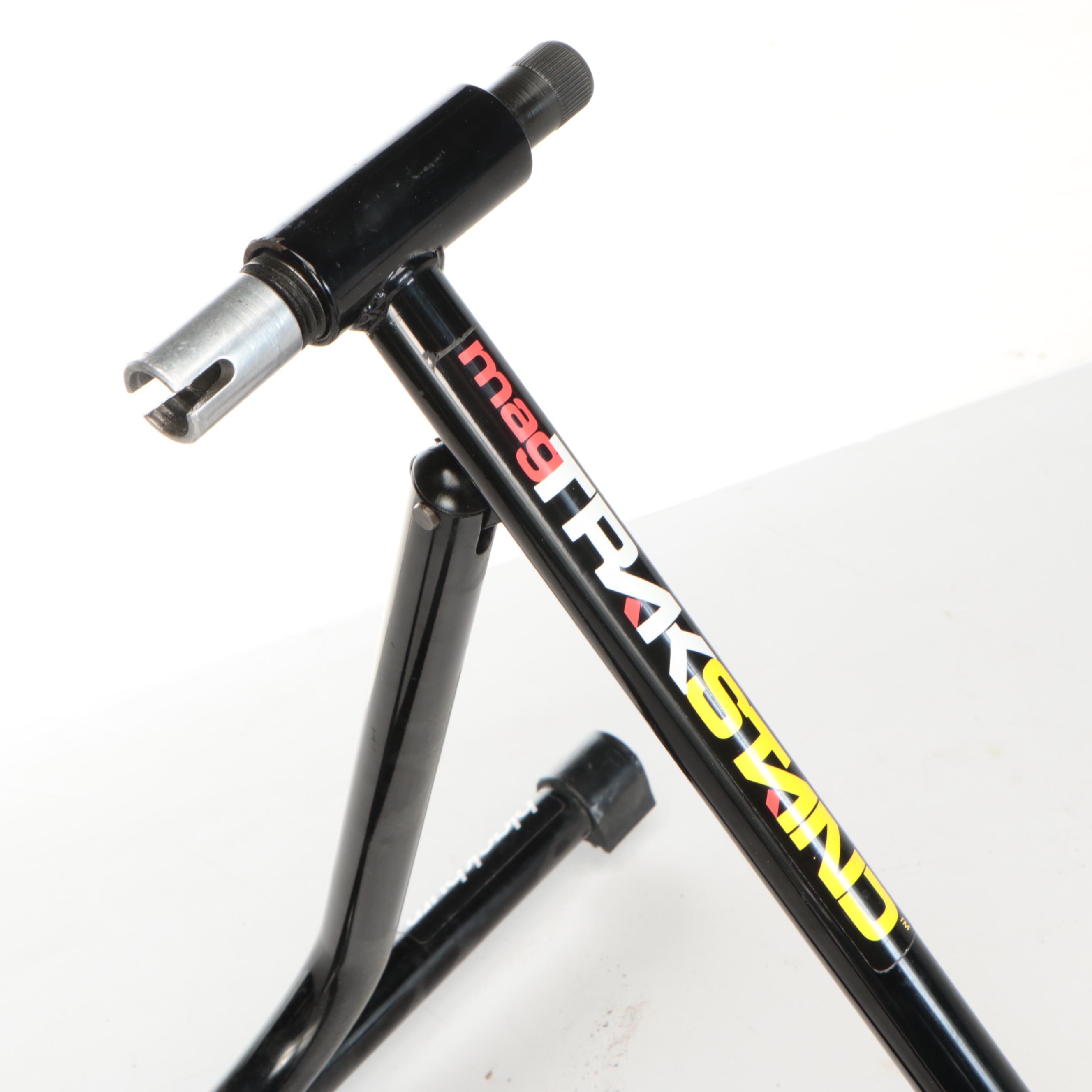 Mag Trakstand Indoor Bike Trainer with Blackburn Air Tower 1 Pump