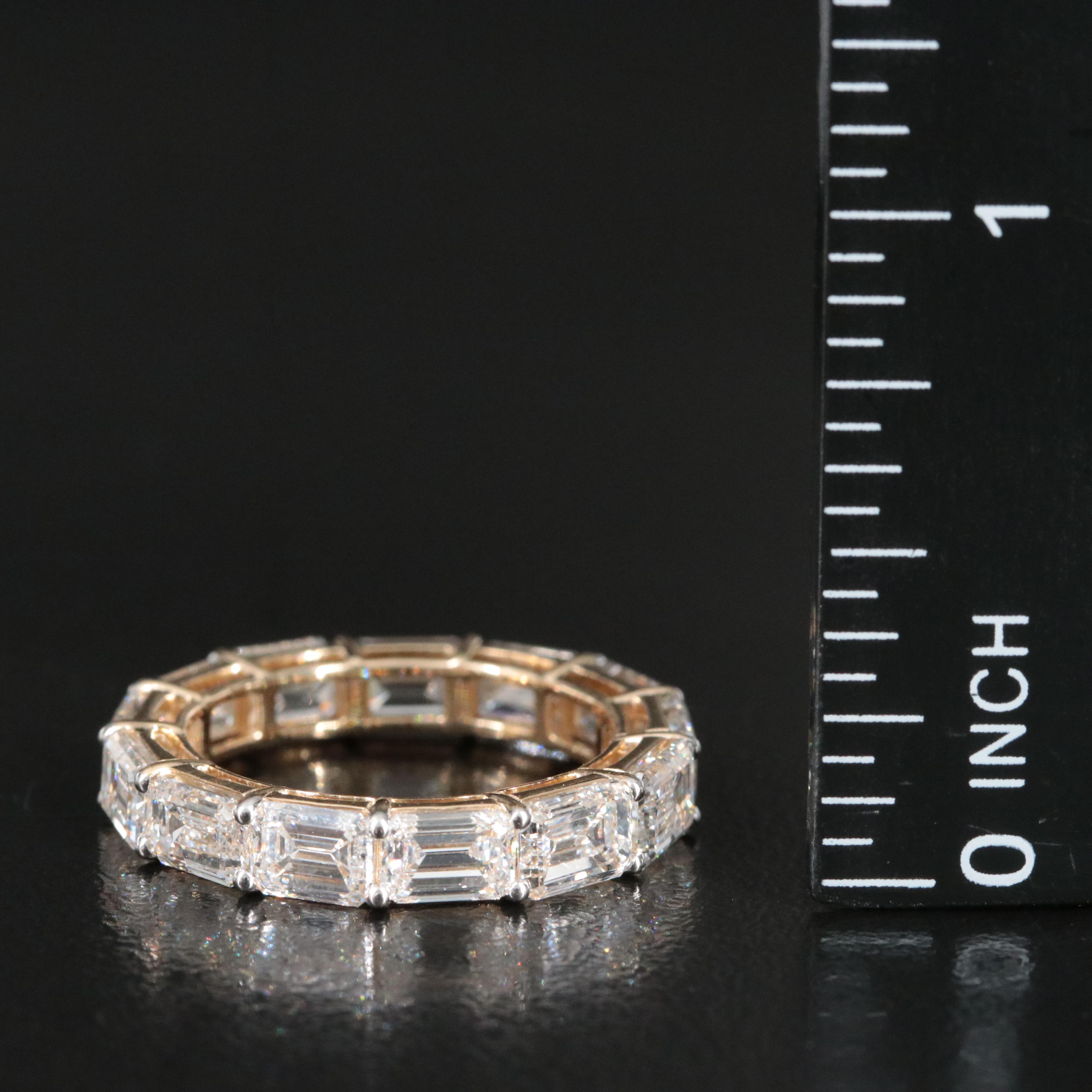 14K 5.82 CTW Lab Grown Diamond Eternity Band