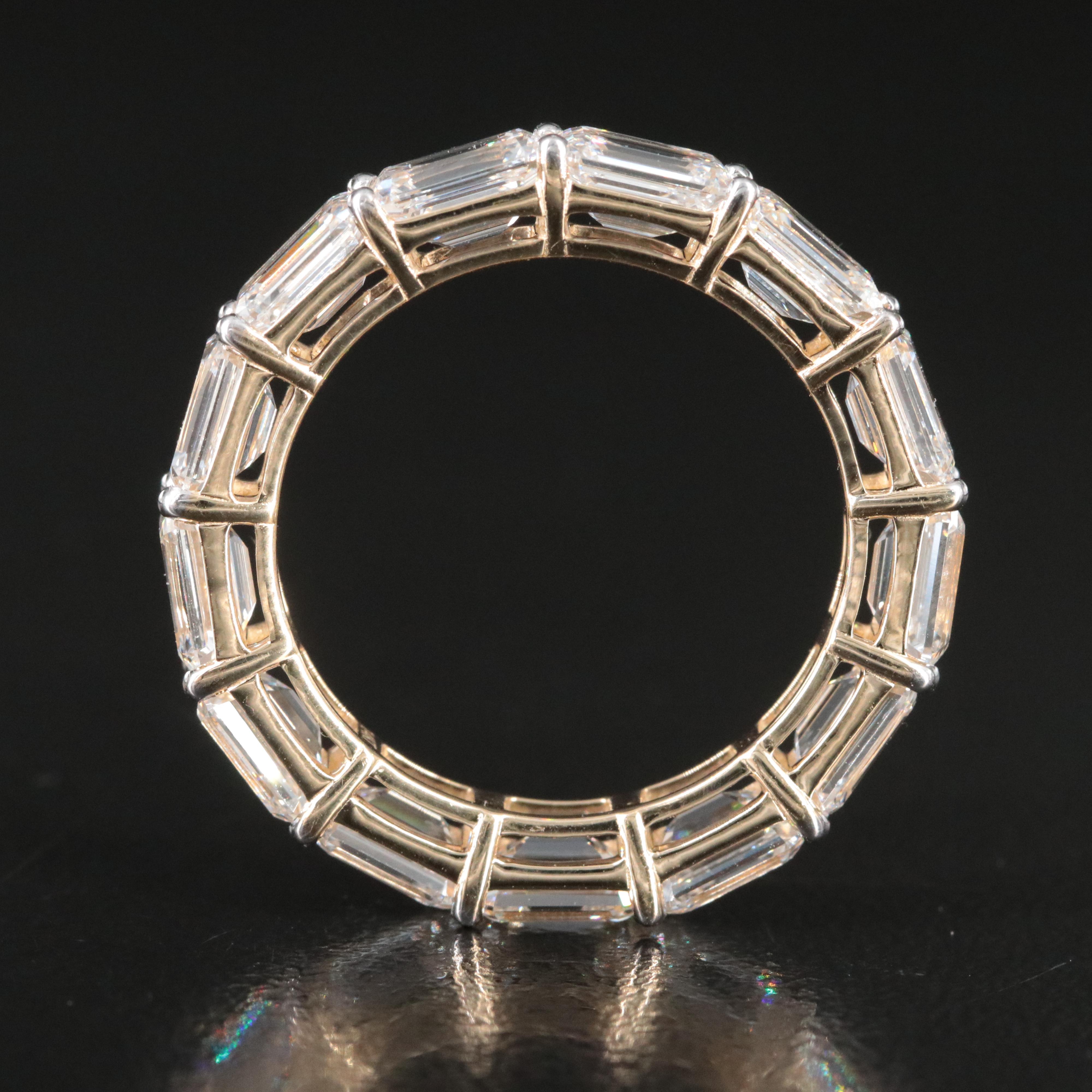 14K 5.82 CTW Lab Grown Diamond Eternity Band