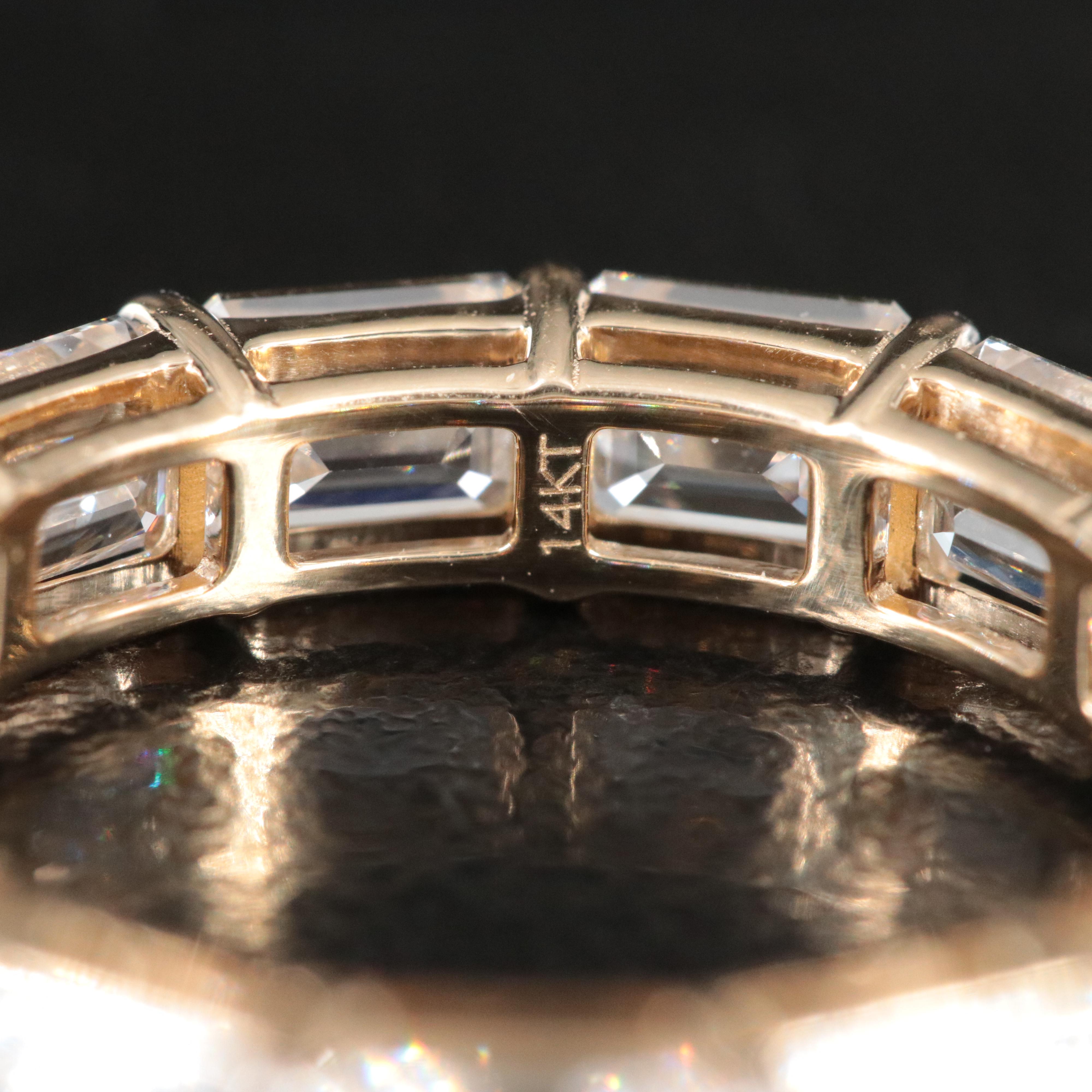 14K 5.82 CTW Lab Grown Diamond Eternity Band
