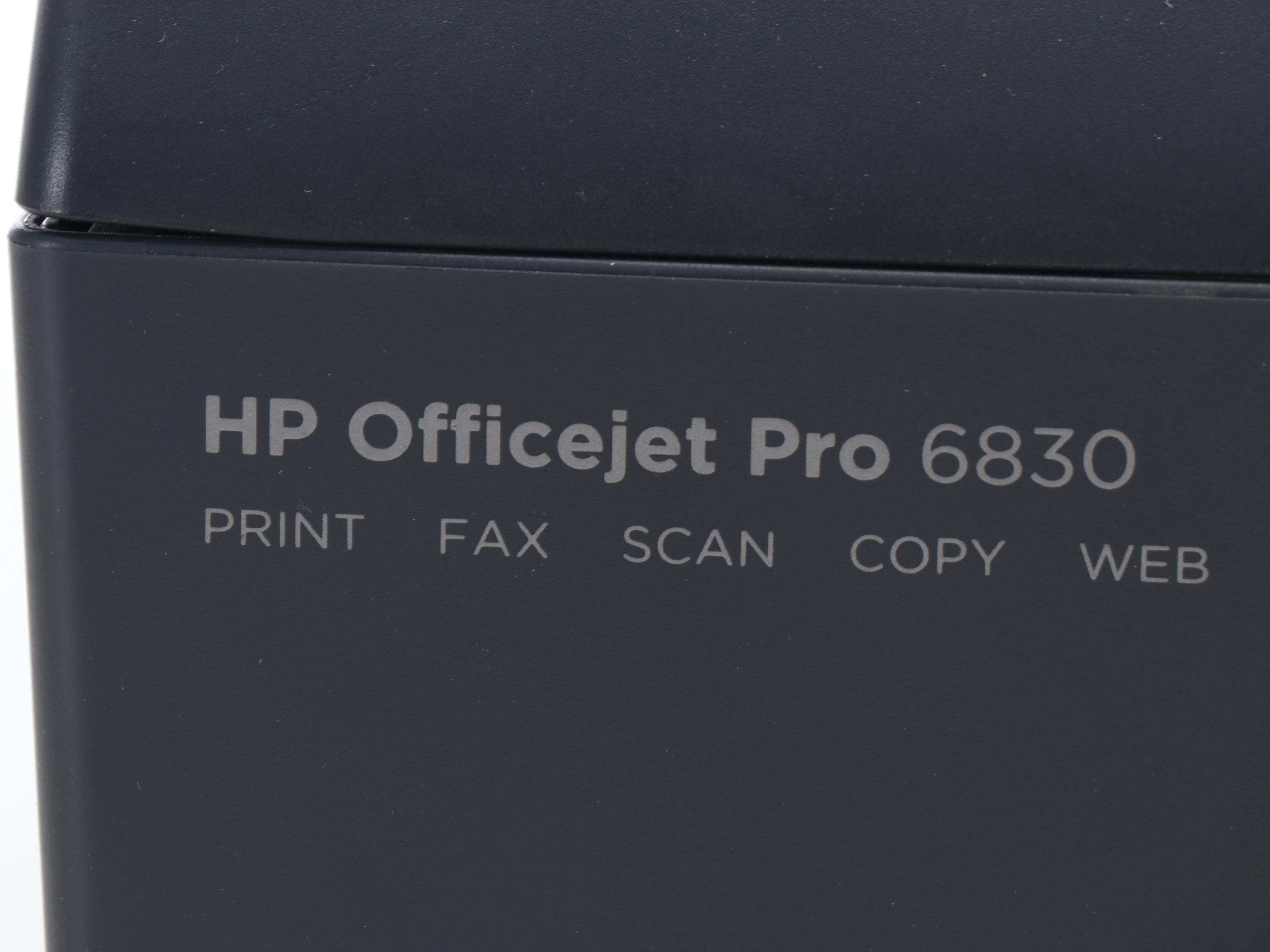 HP Officejet Pro 6830 Printer and Bonsai C234-A Paper Shredder
