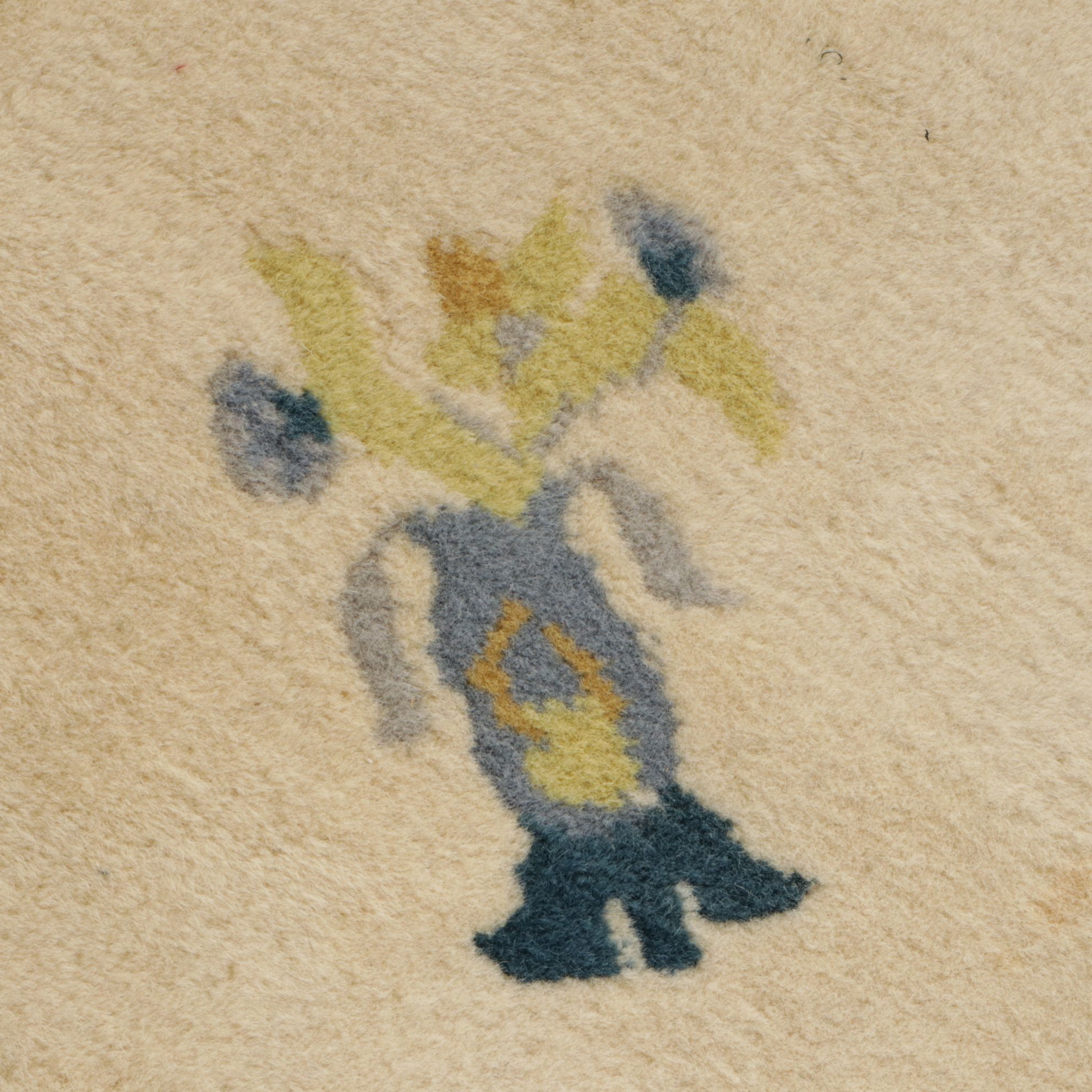 8'10 x 12'2 Hand-Knotted Chinese Peking Room Sized Rug