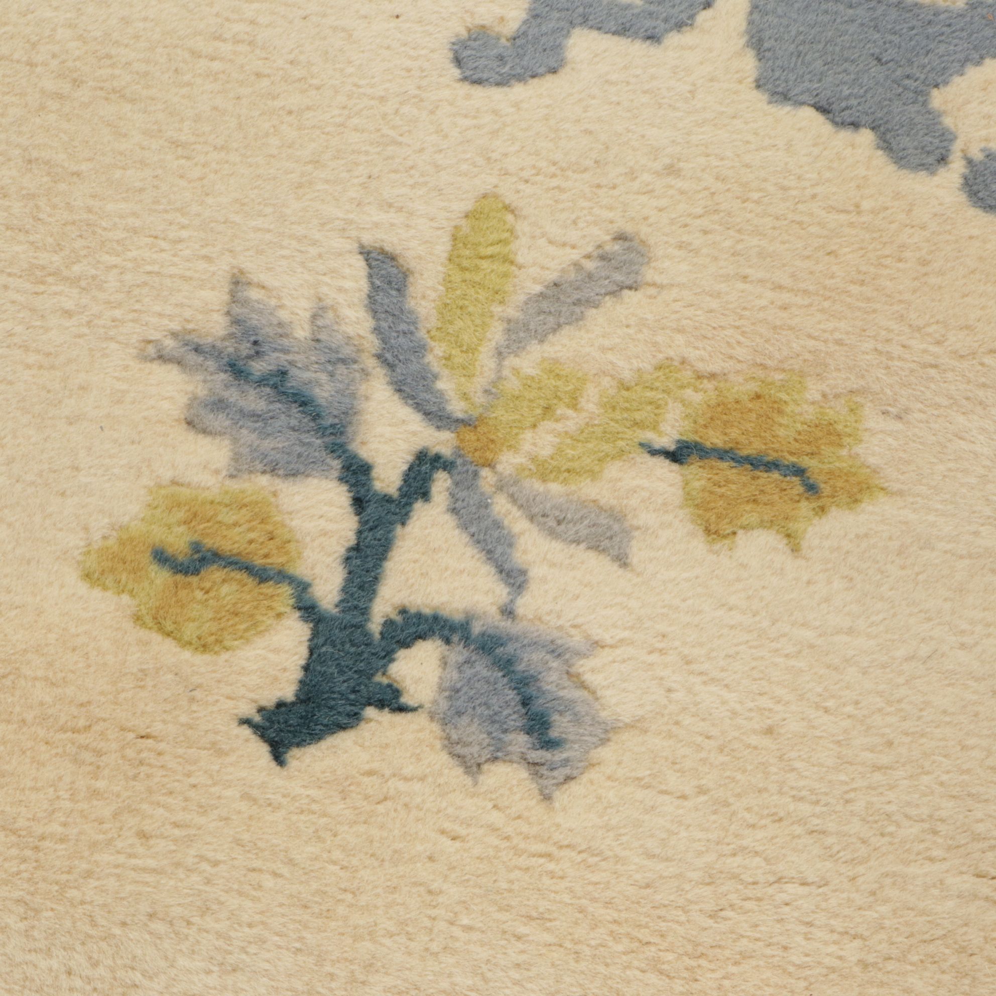 8'10 x 12'2 Hand-Knotted Chinese Peking Room Sized Rug