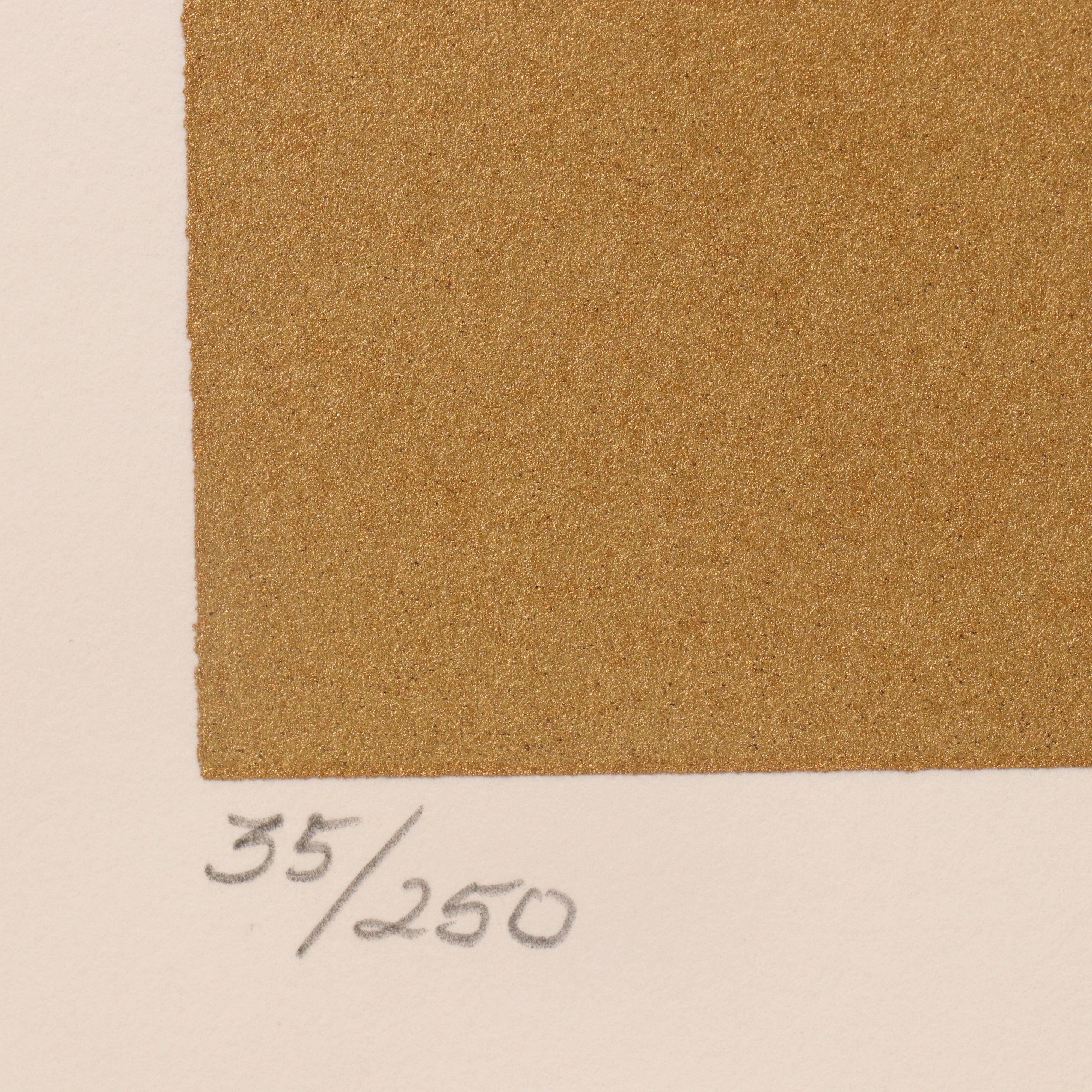 Thomas Whelan Benton Abstract Serigraph "Evolution Series – Red," 1981