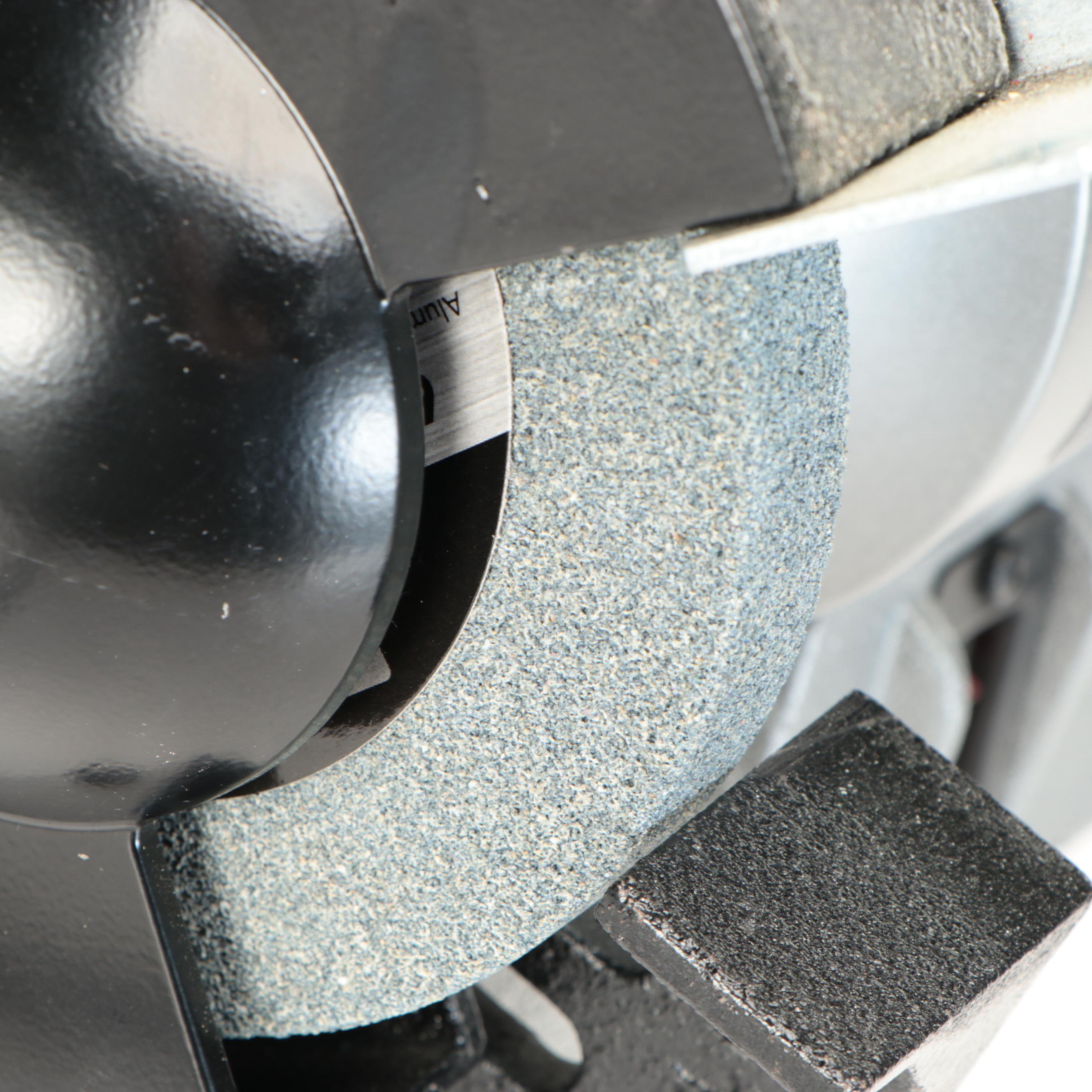 JET 6" Benchtop Grinder with Grinding Wheel and Steel Brush