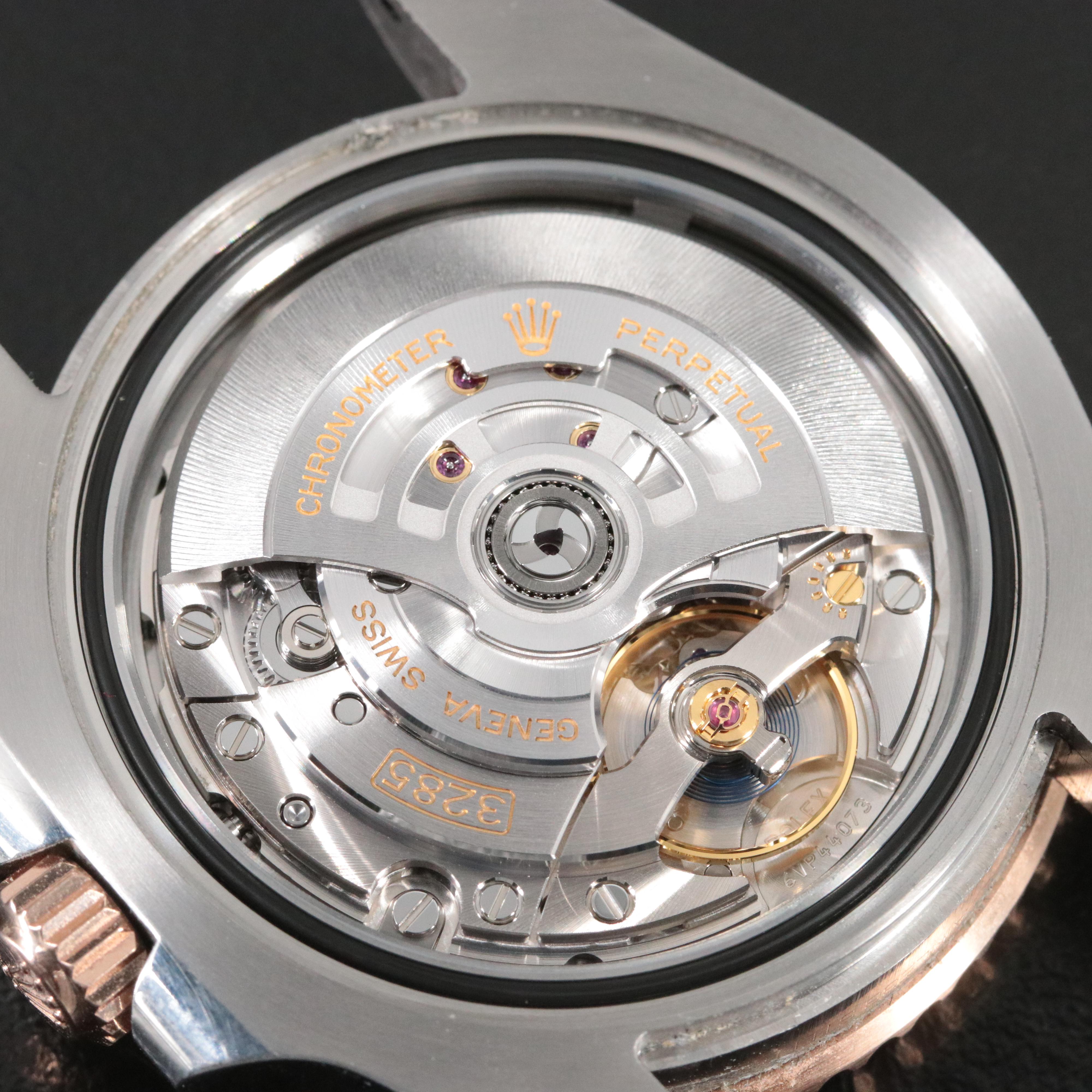 Rolex GMT Master II "Root Beer" Rose Gold Model 126711 Watch