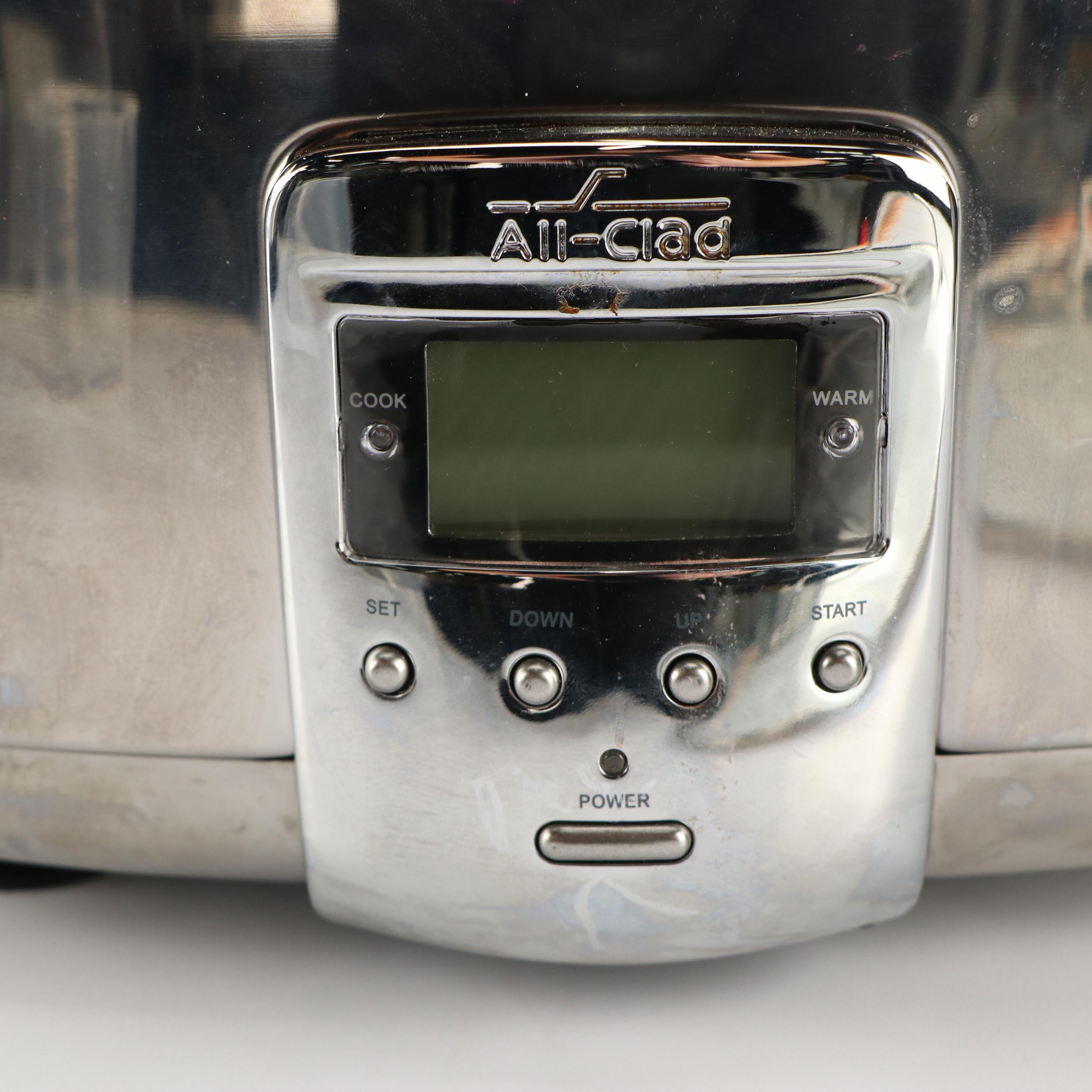 All-Clad Cooker with Zojirushi Rice Cooker