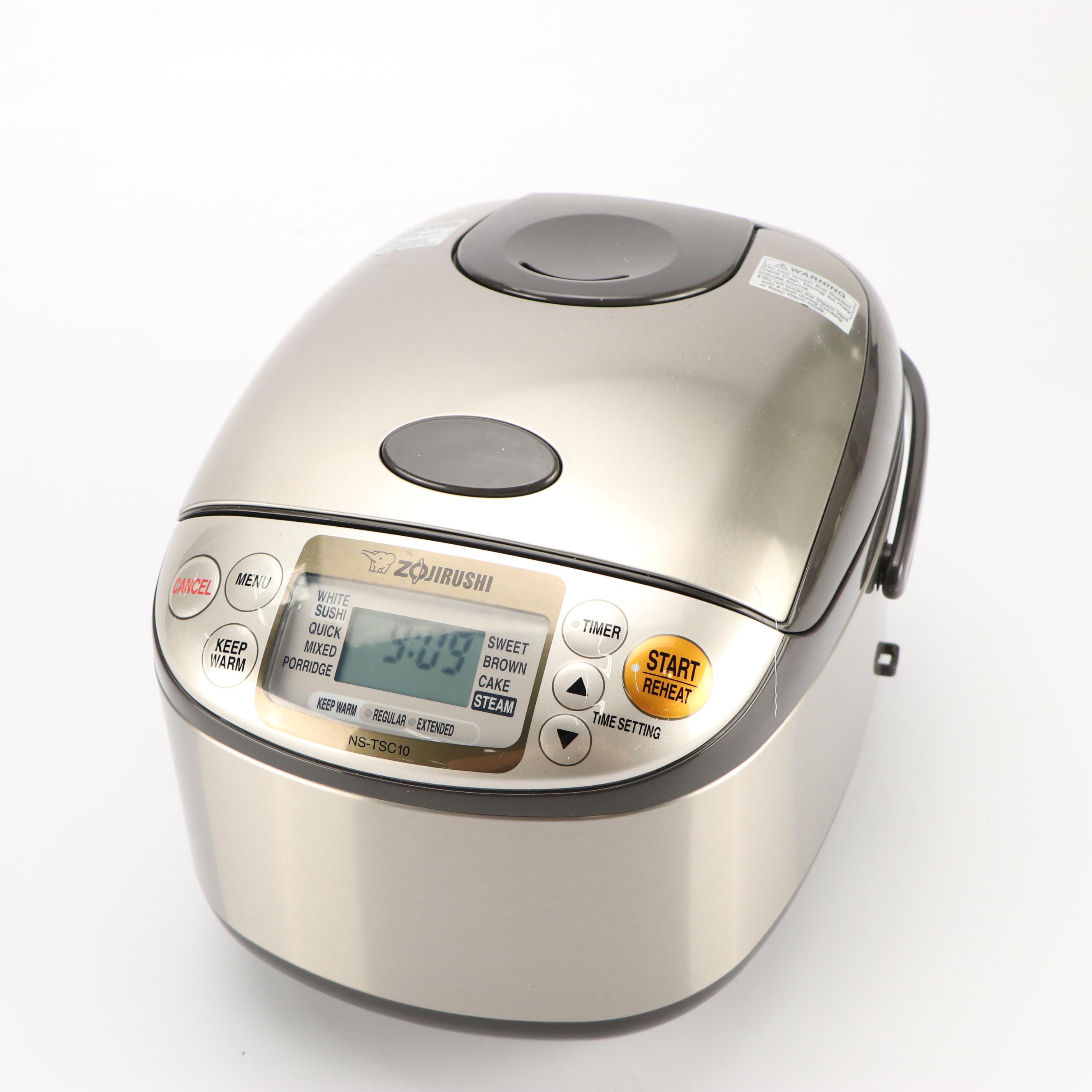 All-Clad Cooker with Zojirushi Rice Cooker
