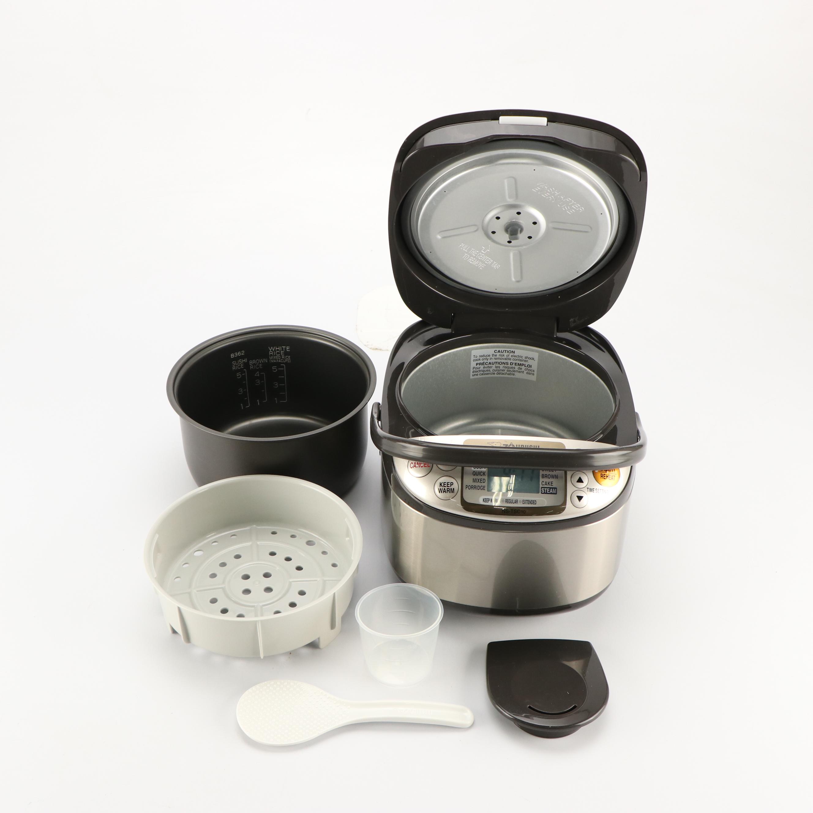 All-Clad Cooker with Zojirushi Rice Cooker