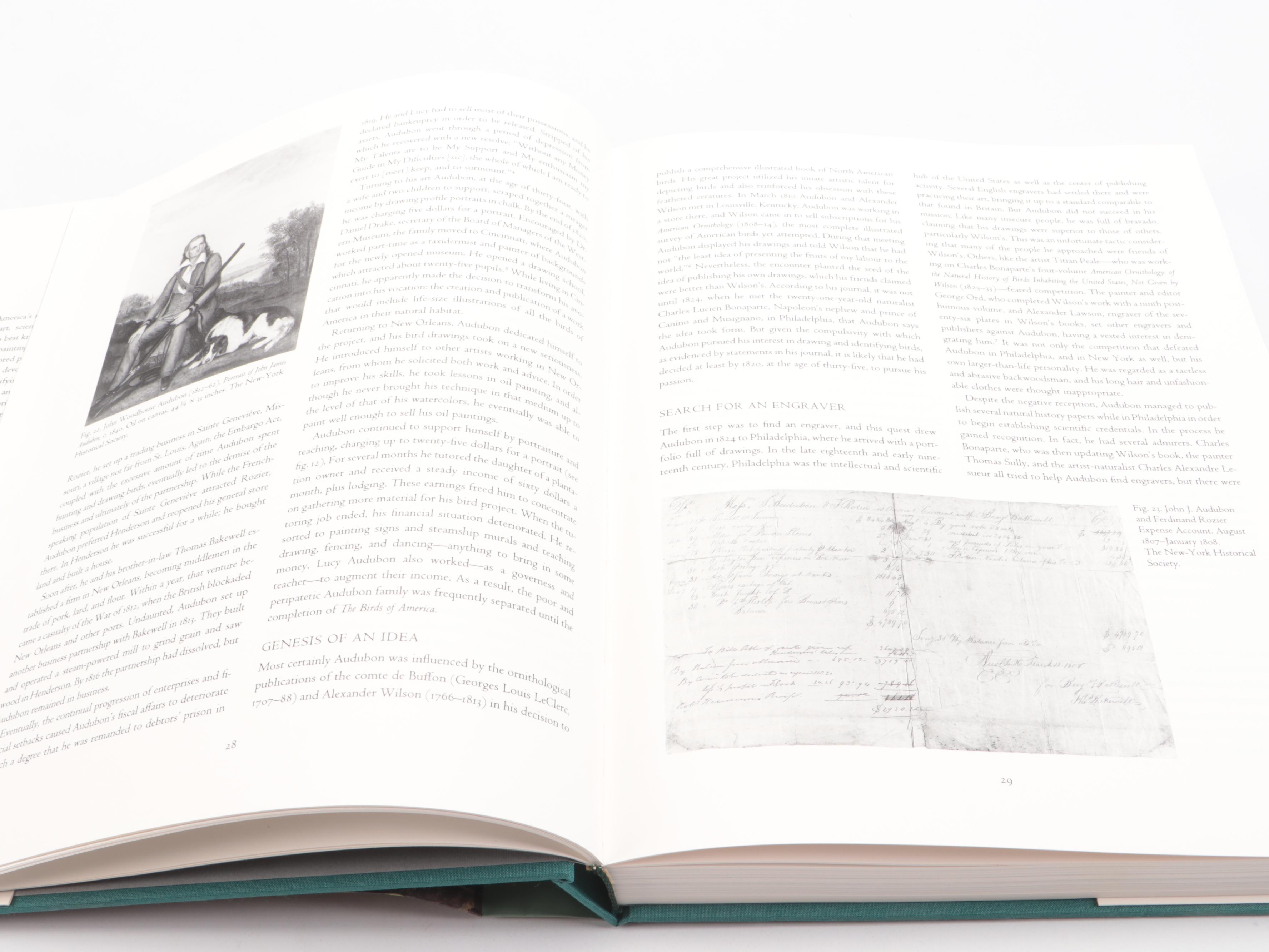 First Printing "John James Audubon: The Watercolors for The Birds of America"