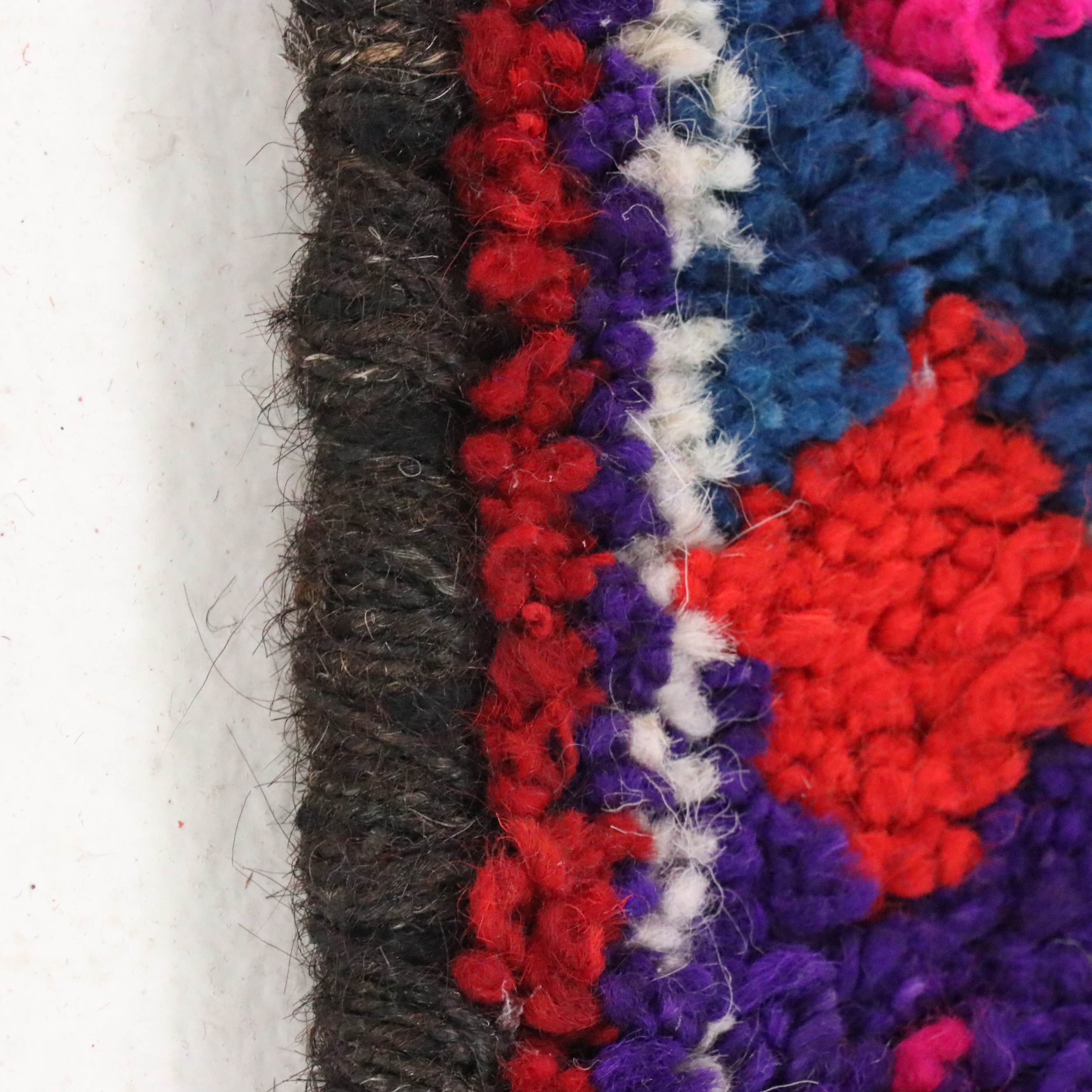 2'9 x 14'1 Hand-Knotted Moroccan Berber Carpet Runner