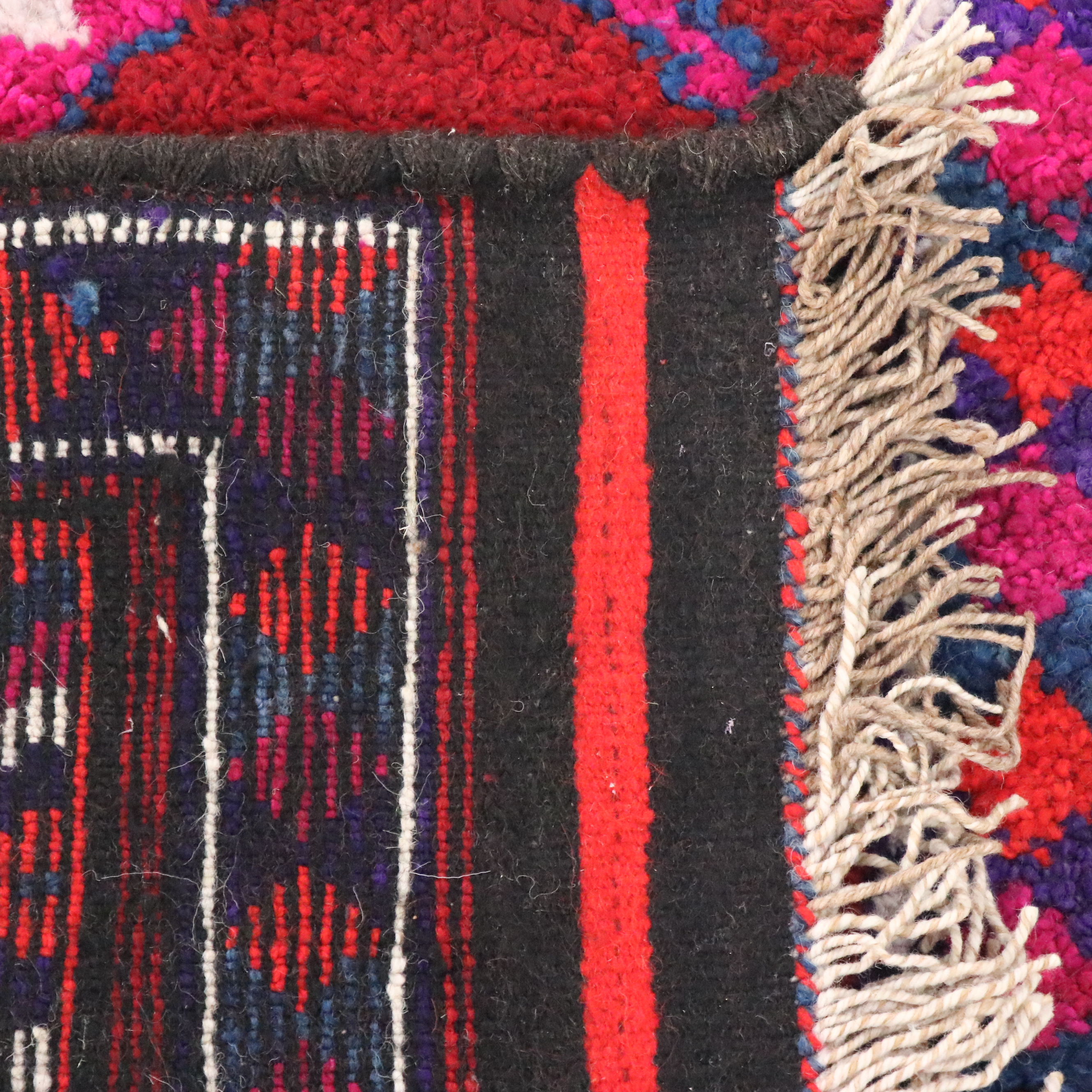 2'9 x 14'1 Hand-Knotted Moroccan Berber Carpet Runner