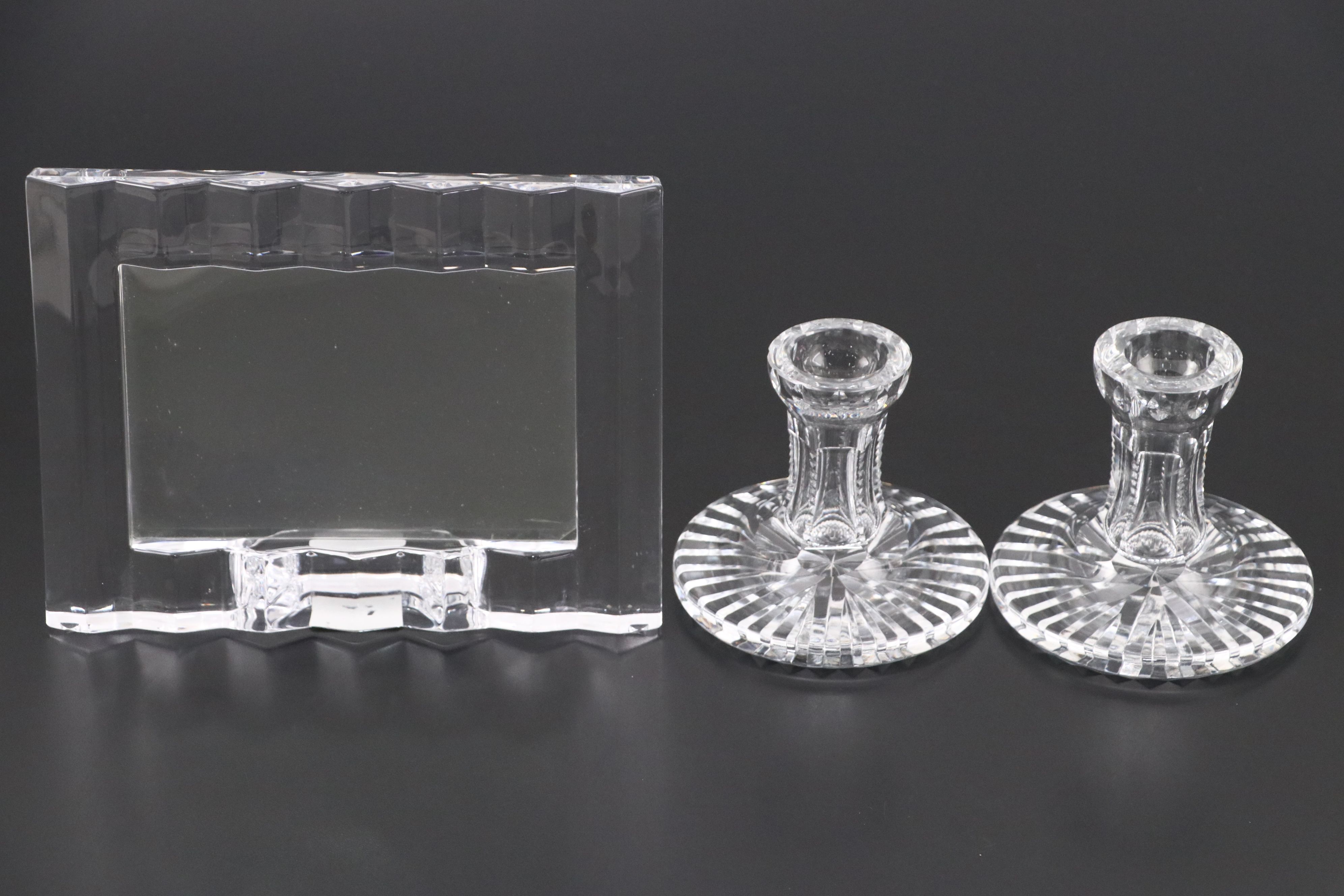 Waterford Crystal "Ashling" Stemware with Vase and Other Décor