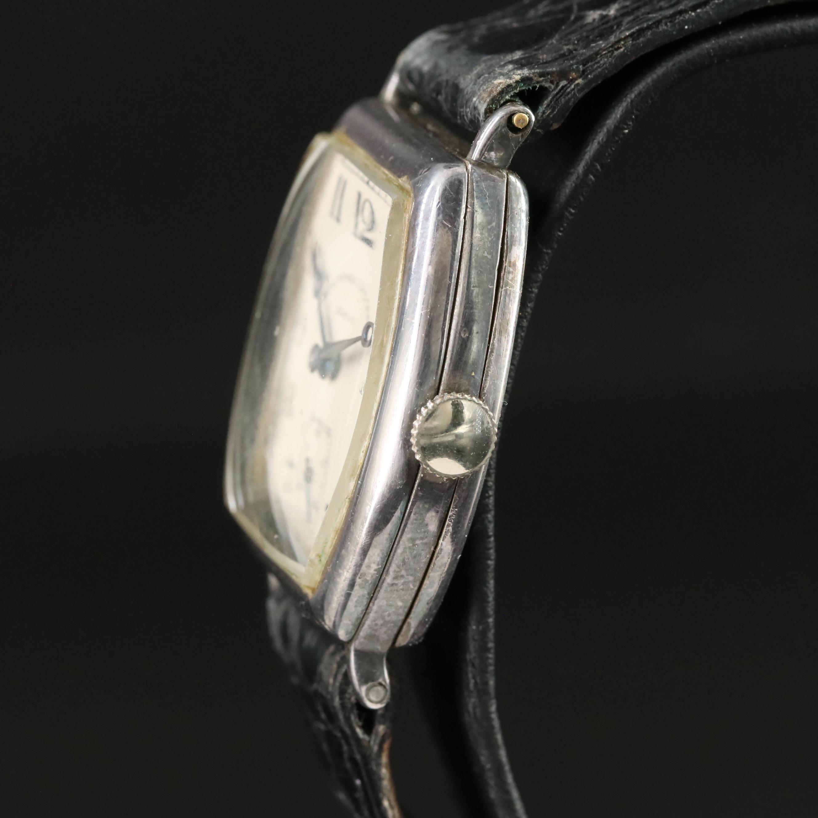 Vintage Vacheron Constantin 935 Silver Stem Wind Watch