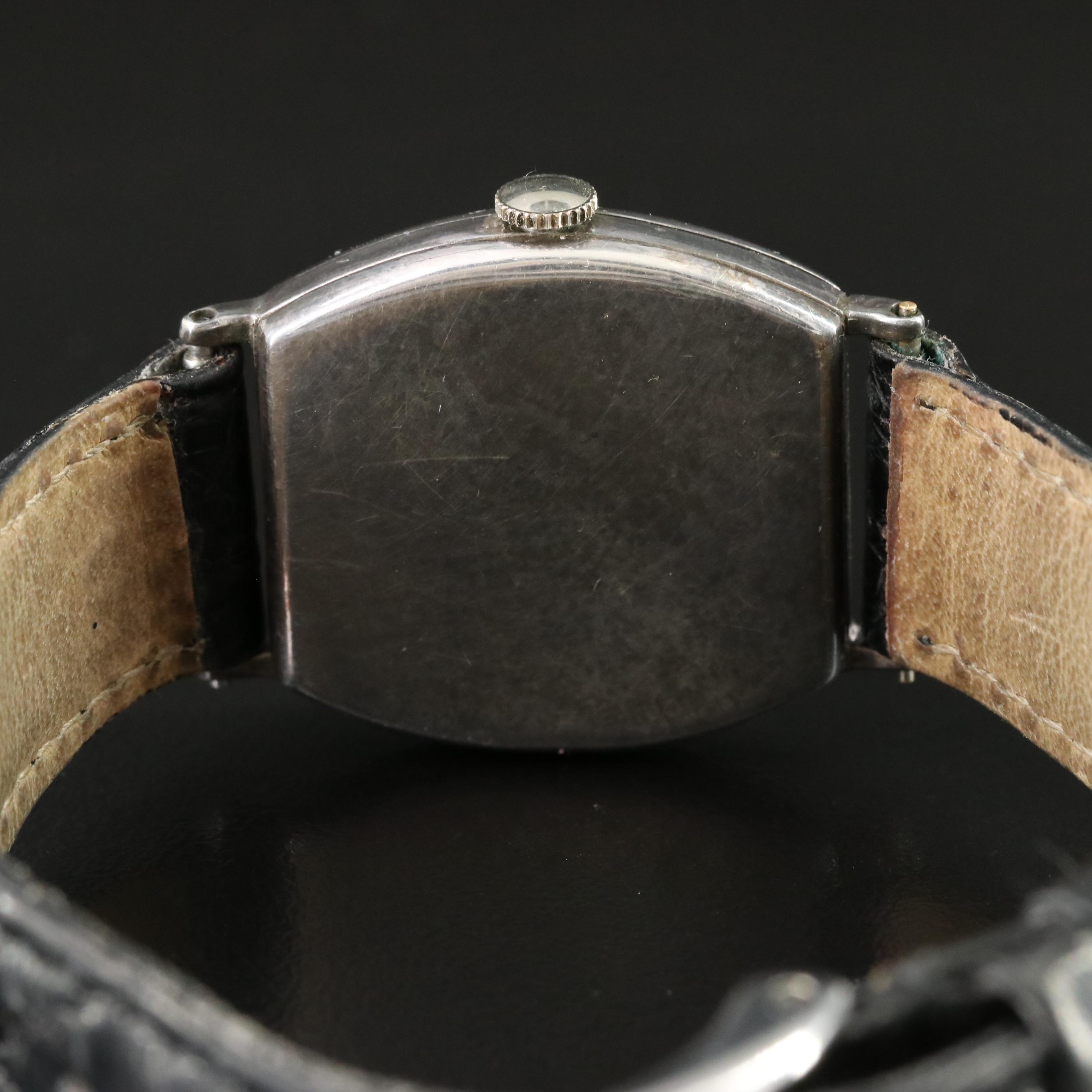 Vintage Vacheron Constantin 935 Silver Stem Wind Watch