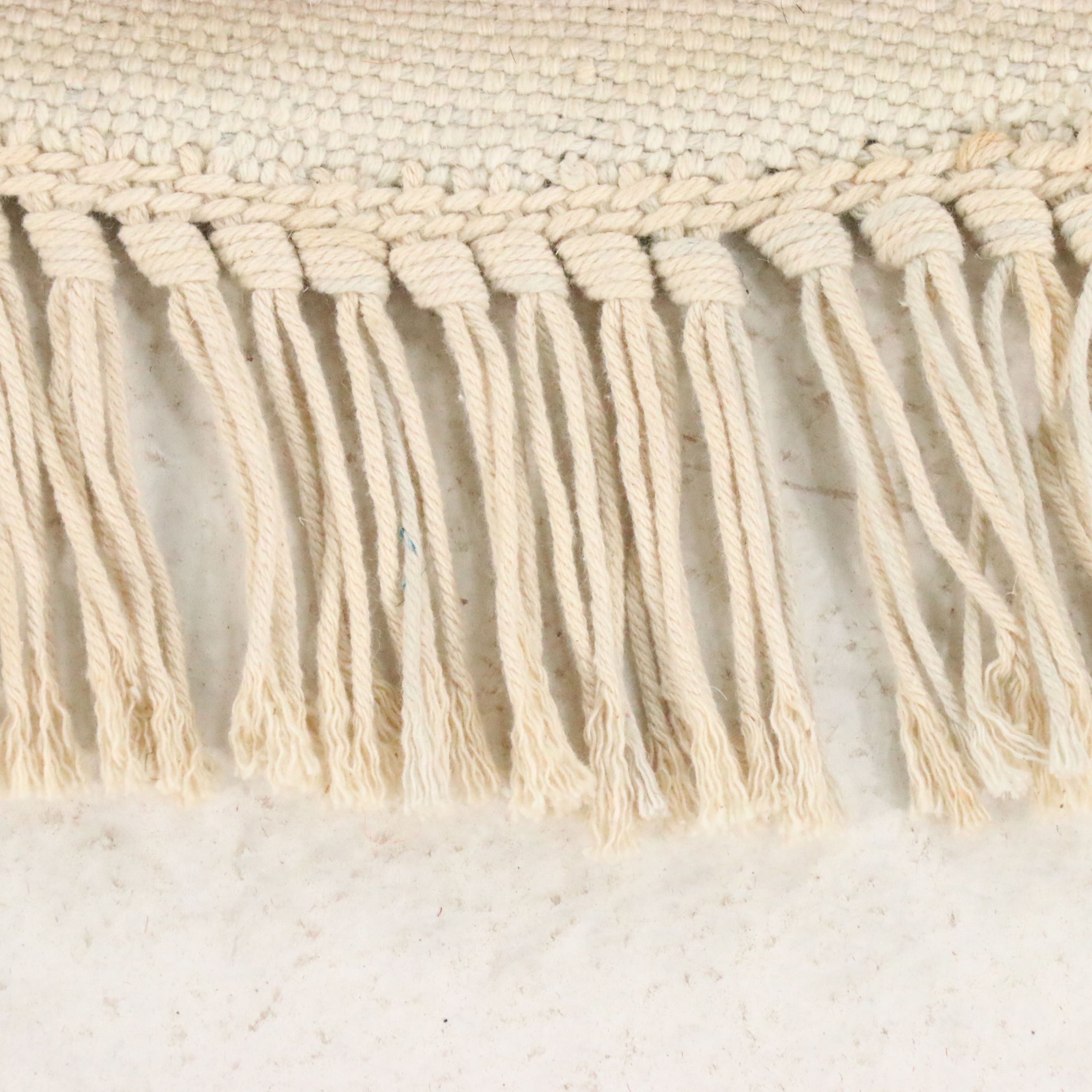 6' x 6'1 Near-Round Sino-French Aubusson Area Rug