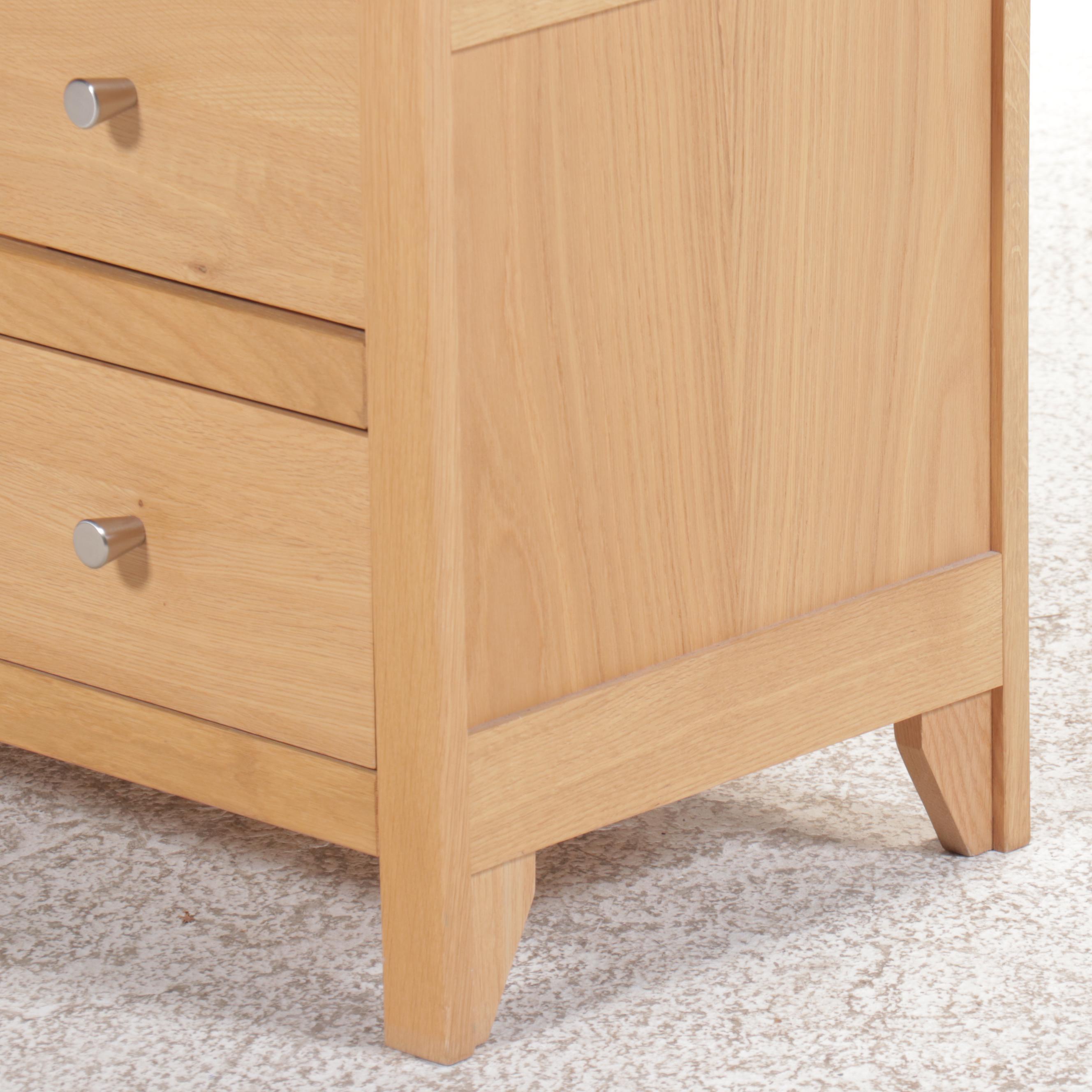 Corndell Furniture Co. Blonde Wood Media Console