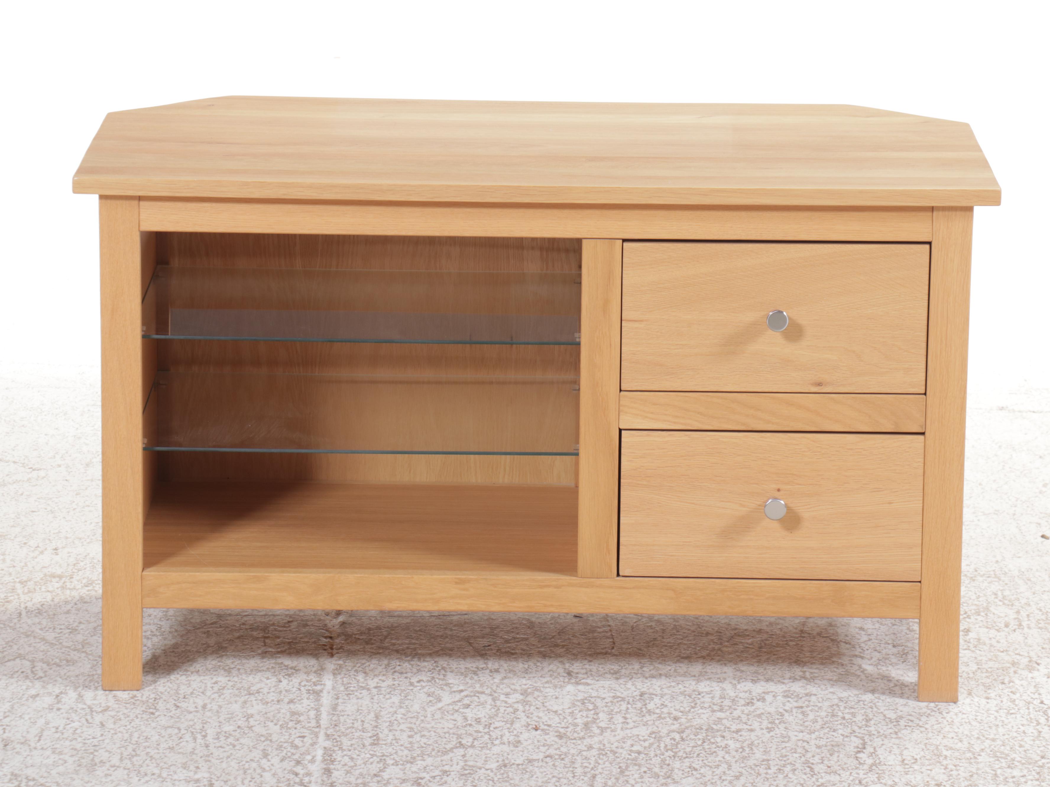 Corndell Furniture Co. Blonde Wood Media Console