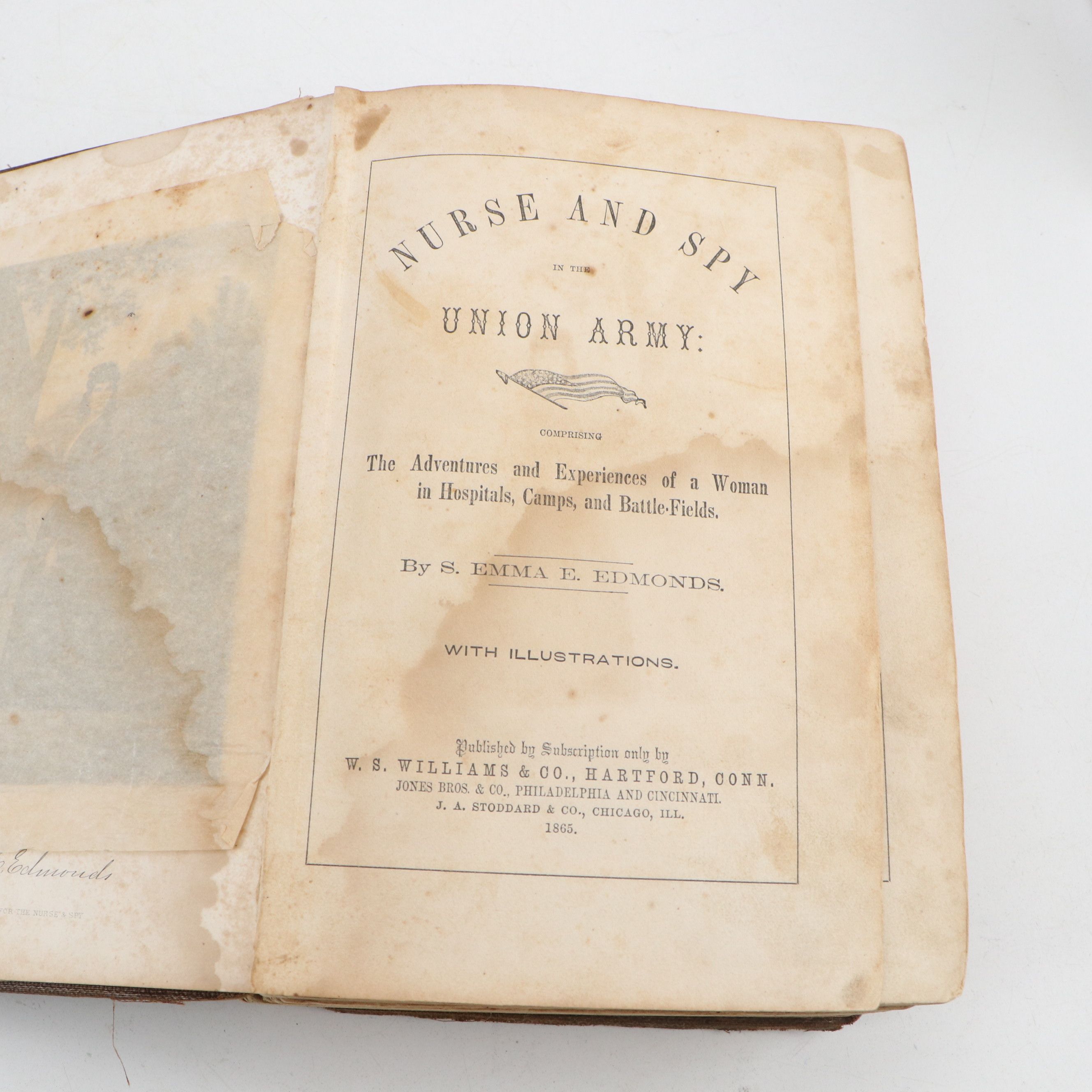 "Nurse and Spy in the Union Army" by S. Emma E. Edmonds with More History Books