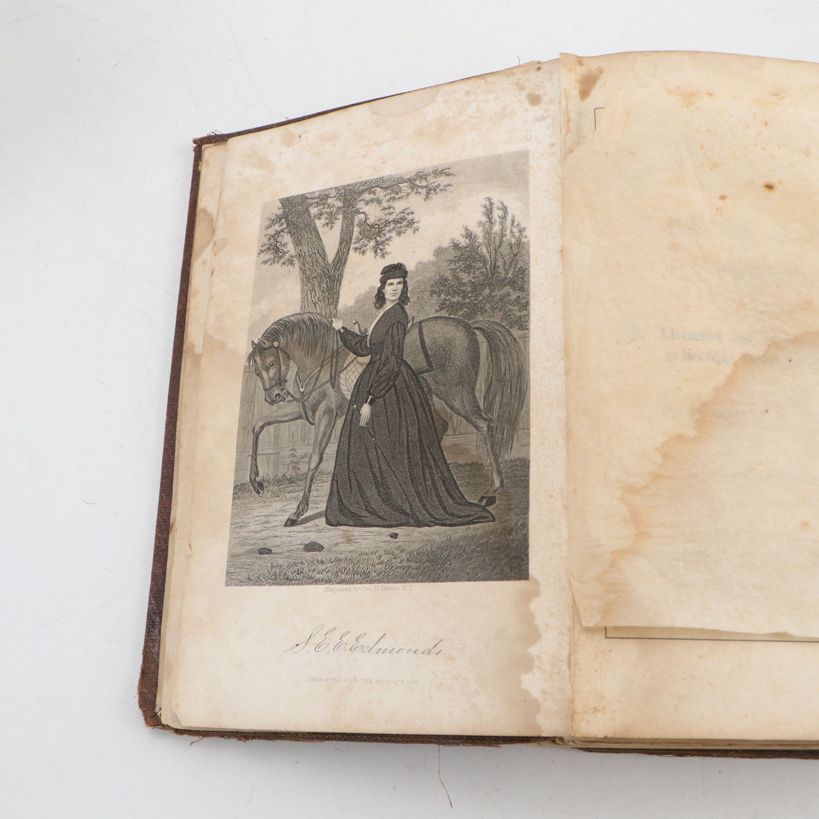 "Nurse and Spy in the Union Army" by S. Emma E. Edmonds with More History Books