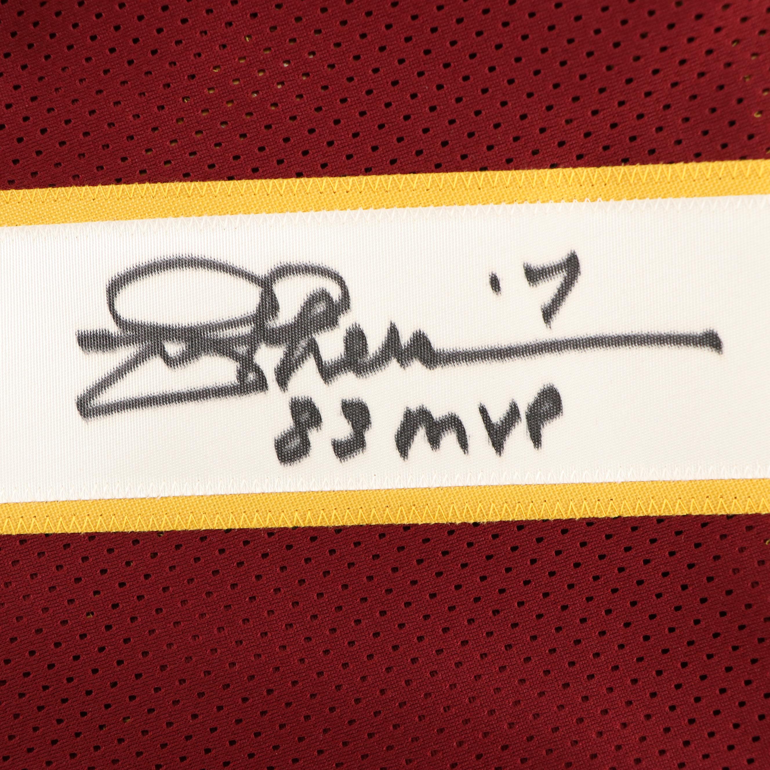 Joe Theismann Signed “83 MVP” Washington Redskins Football Jersey, JSA