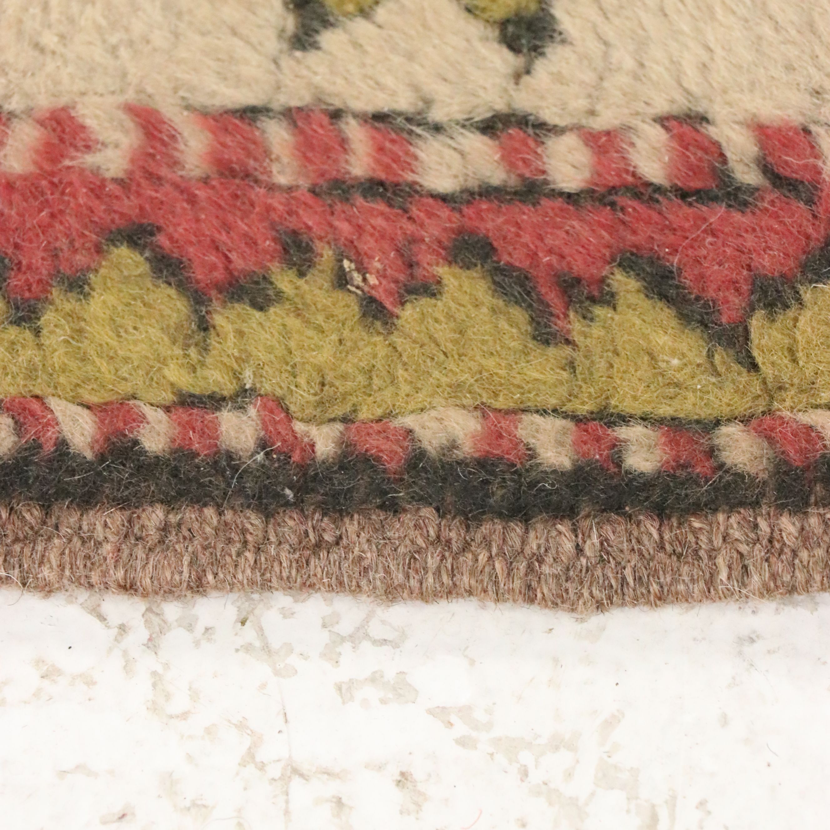 2'8 x 12'1 Hand-Knotted Caucasian Kazak Carpet Runner