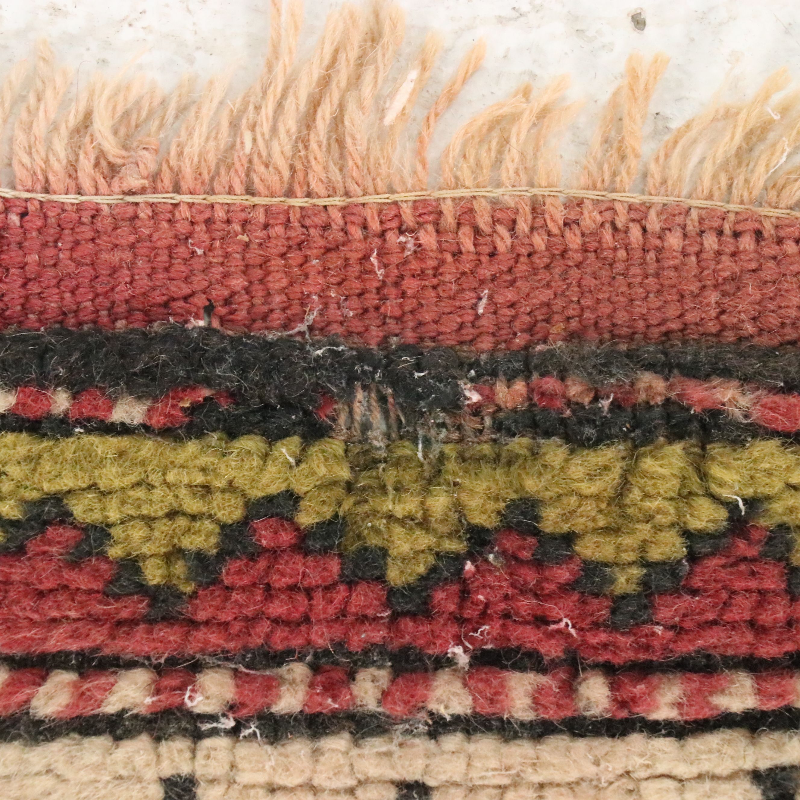 2'8 x 12'1 Hand-Knotted Caucasian Kazak Carpet Runner