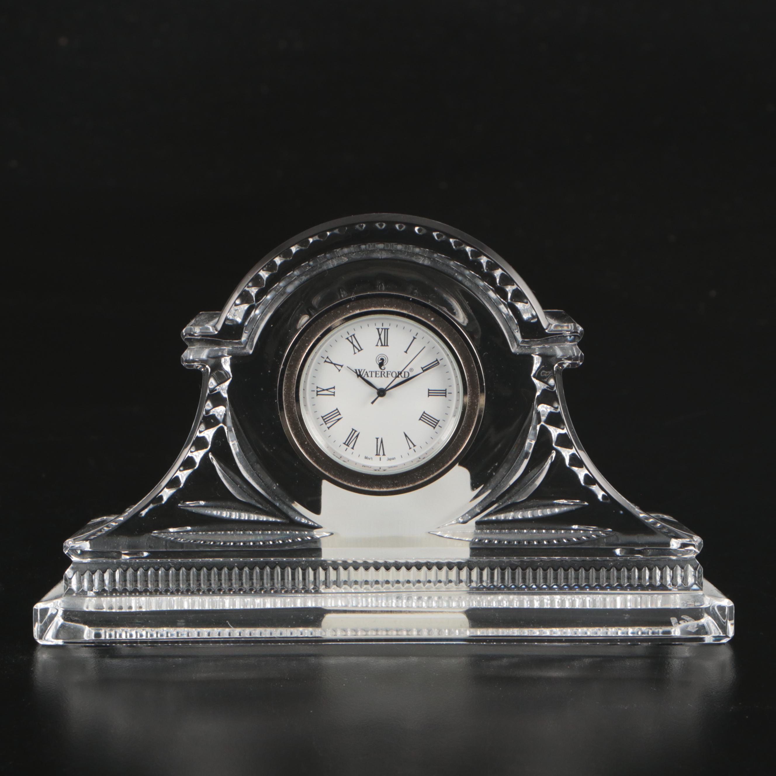 Waterford Crystal Desk Clocks