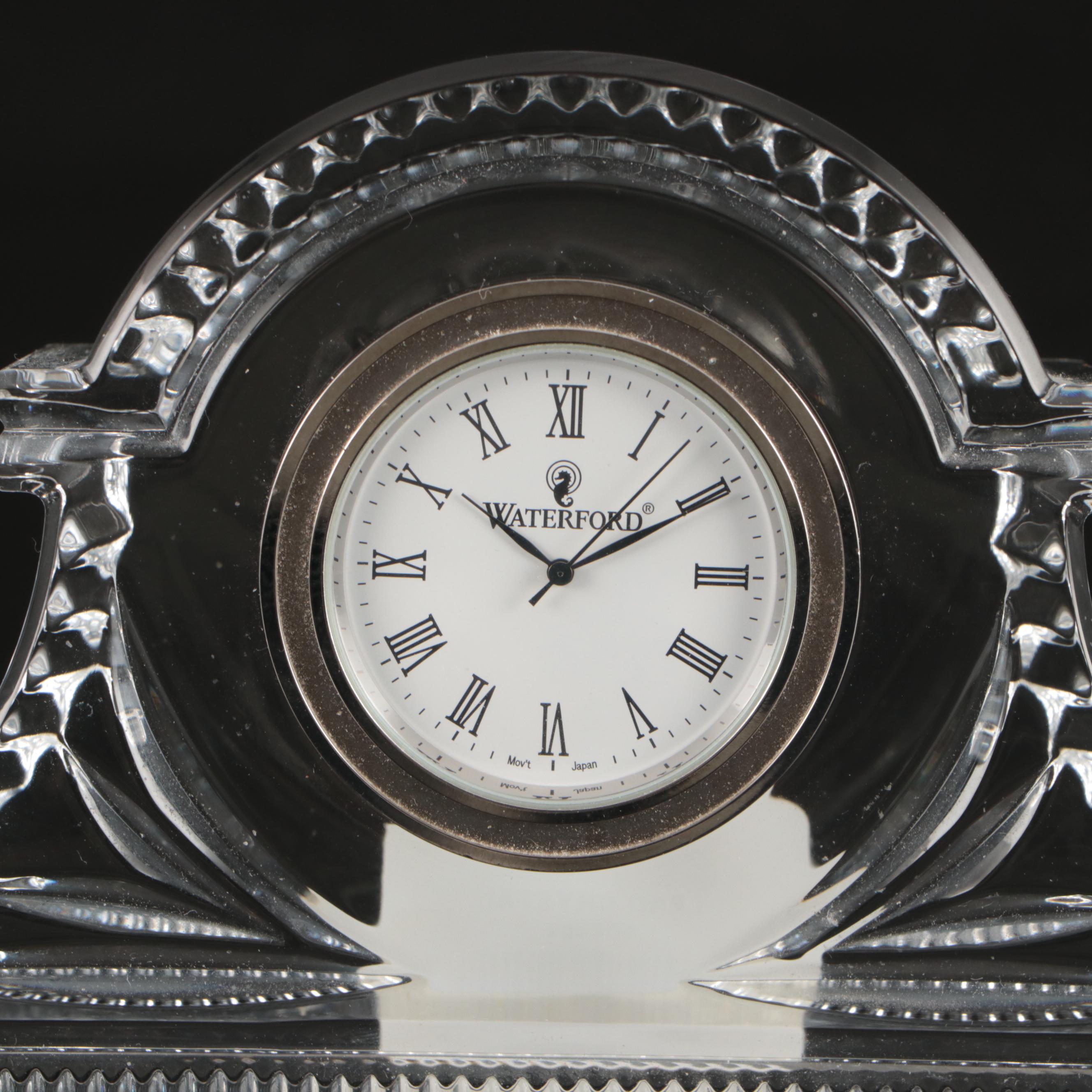 Waterford Crystal Desk Clocks