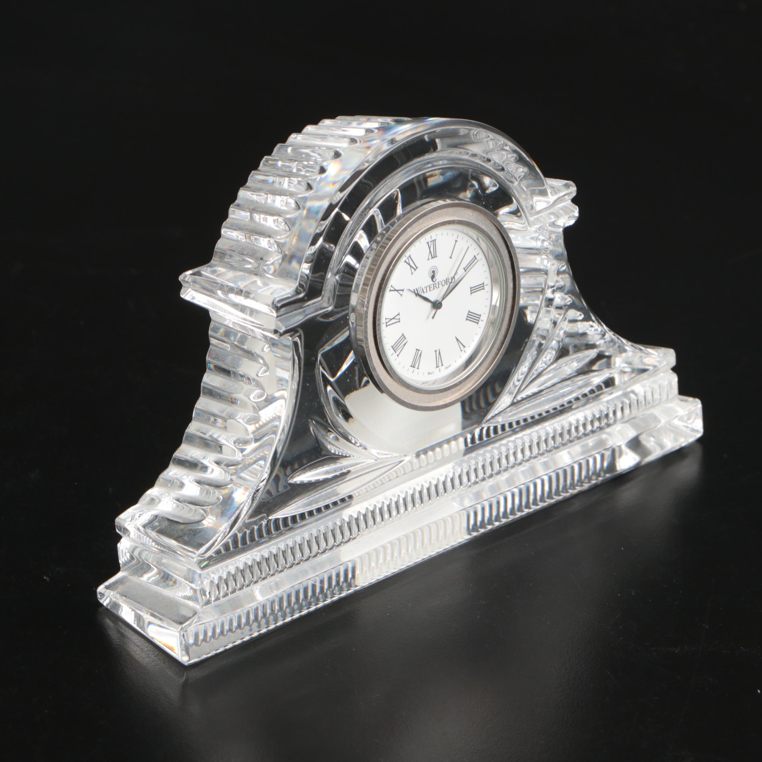 Waterford Crystal Desk Clocks