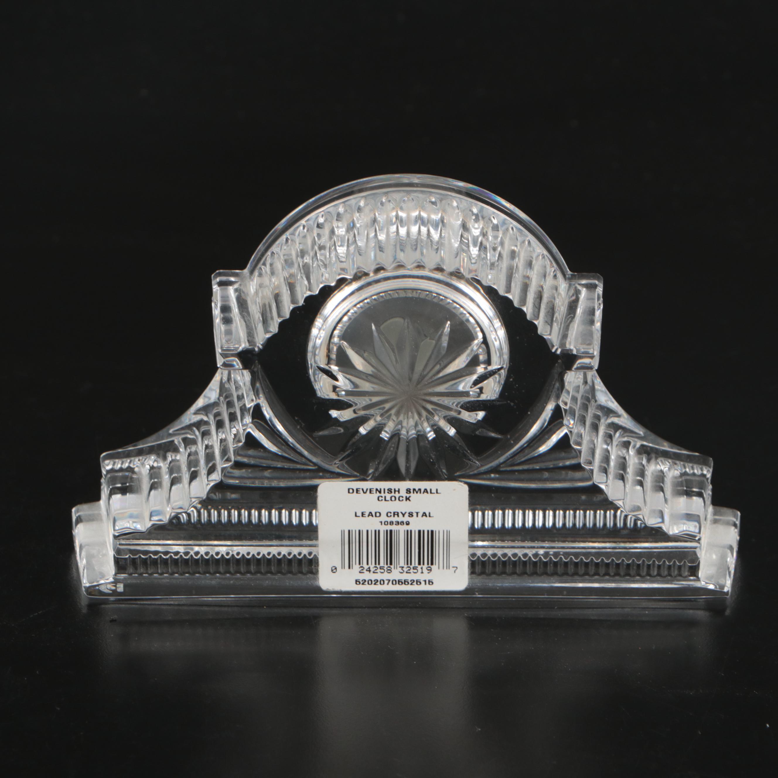 Waterford Crystal Desk Clocks