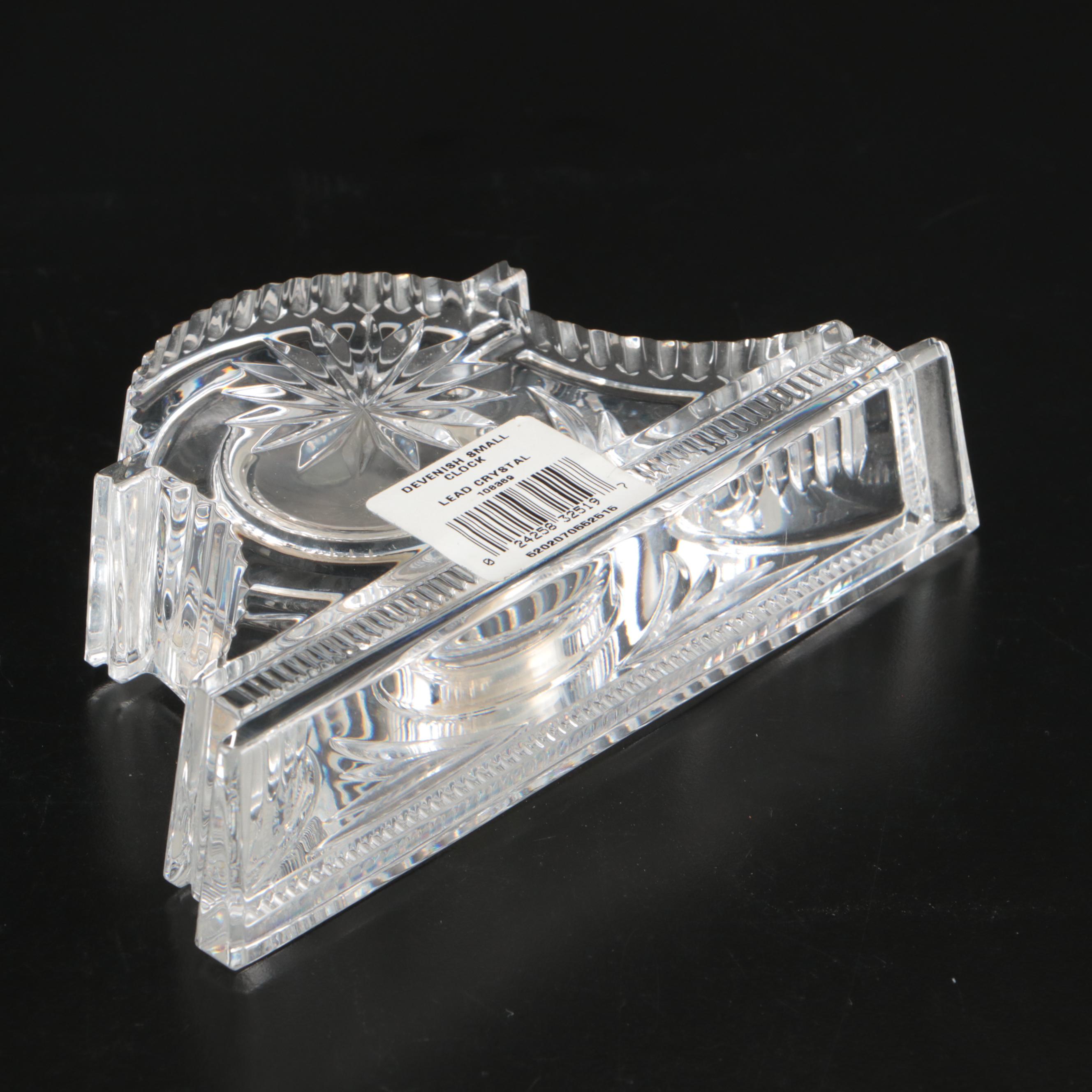 Waterford Crystal Desk Clocks