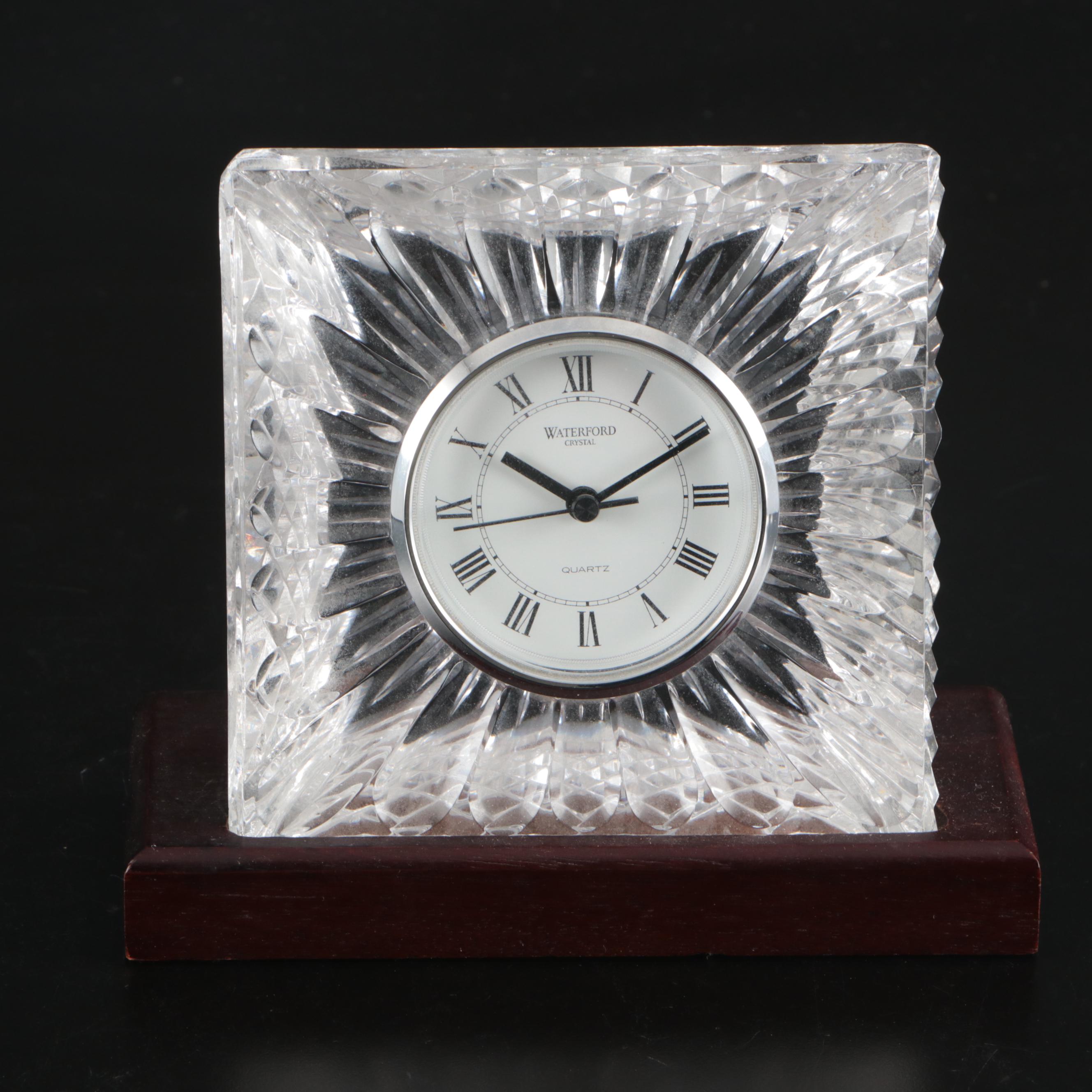 Waterford Crystal Desk Clocks