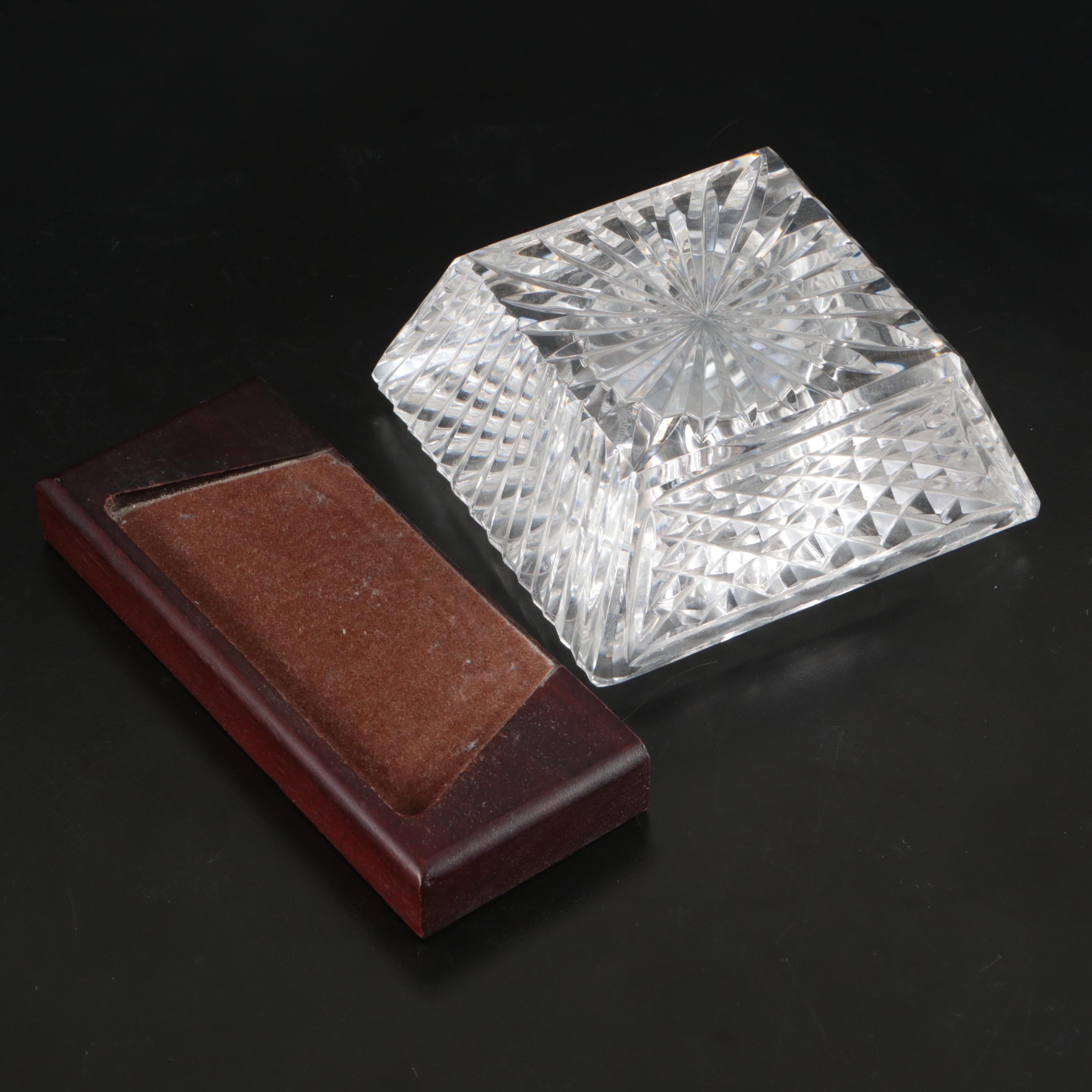 Waterford Crystal Desk Clocks