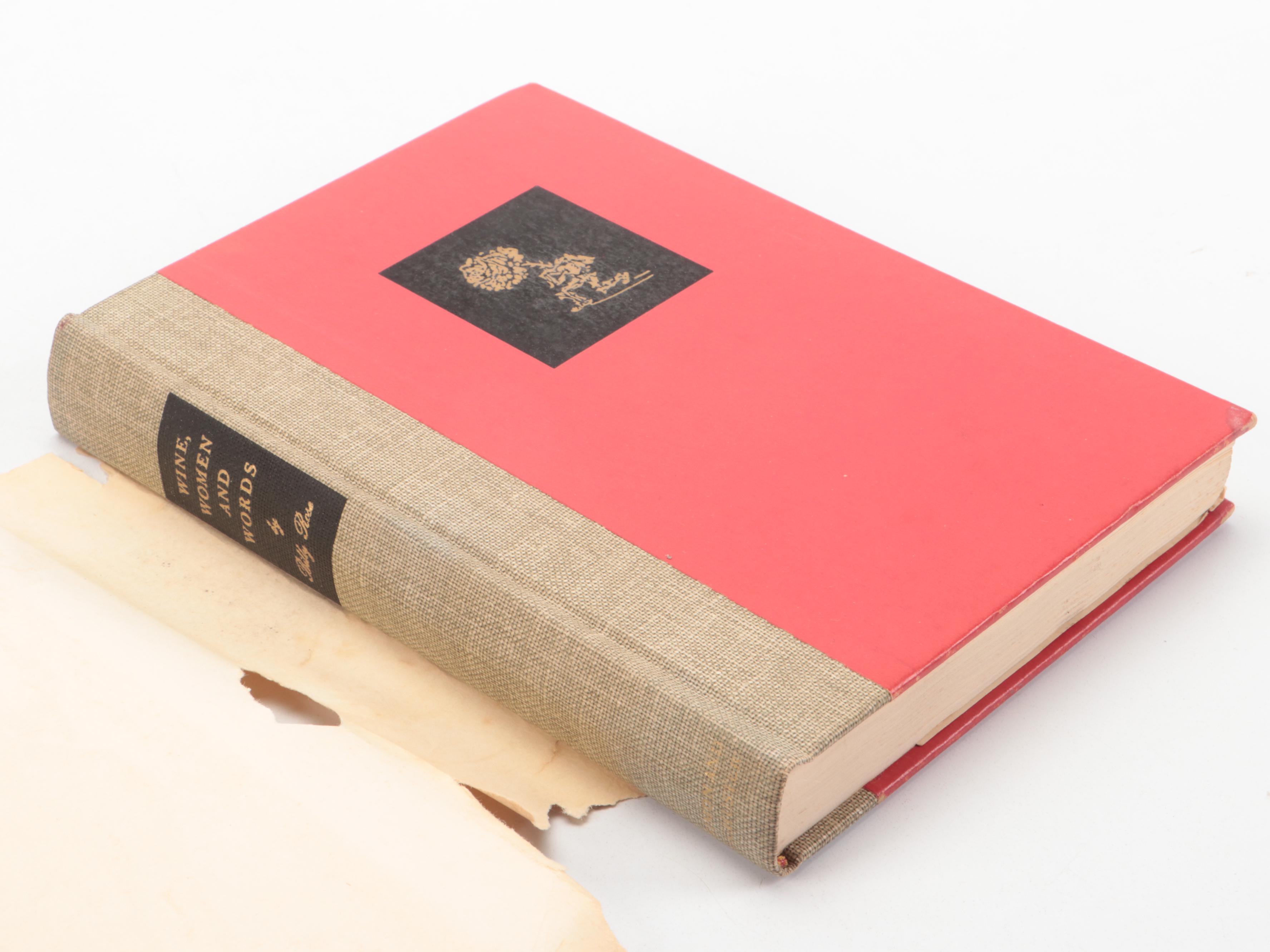 Salvador Dalí Illustrated "Wine, Women and Words" by Billy Rose, 1948