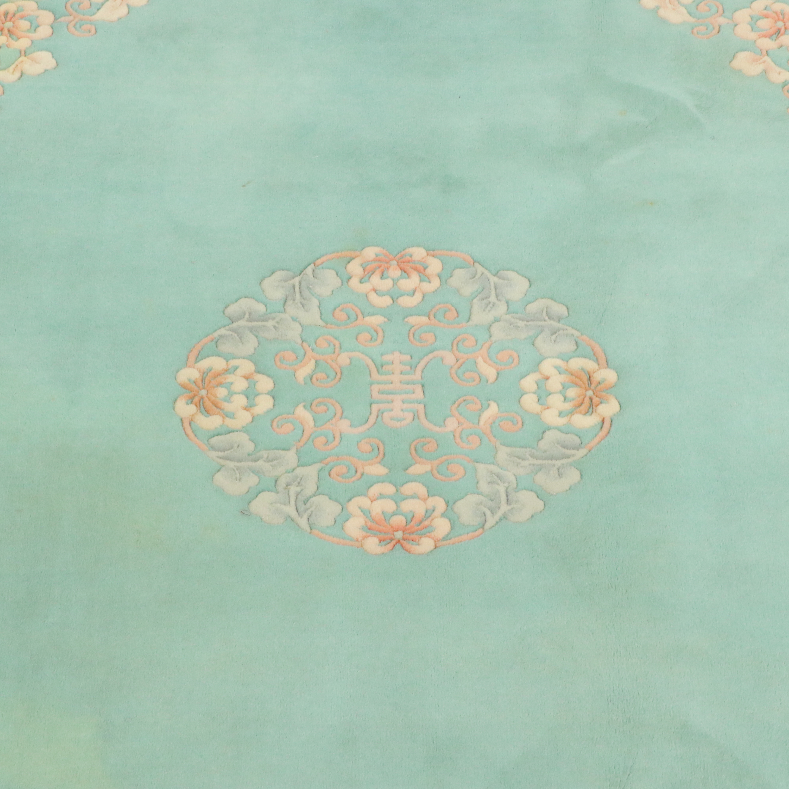 6' x 9'10 Hand-Knotted Chinese Peking Area Rug