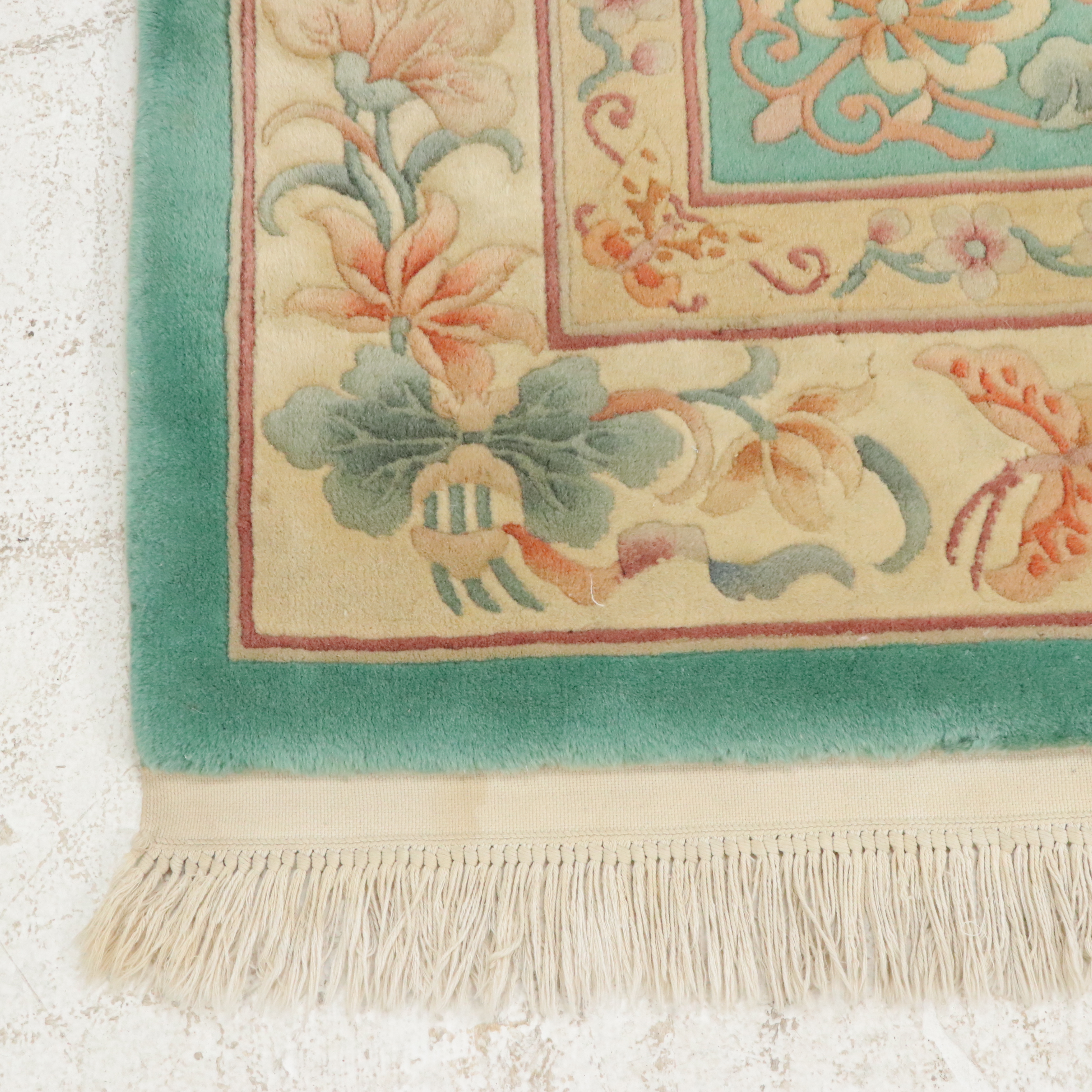 6' x 9'10 Hand-Knotted Chinese Peking Area Rug