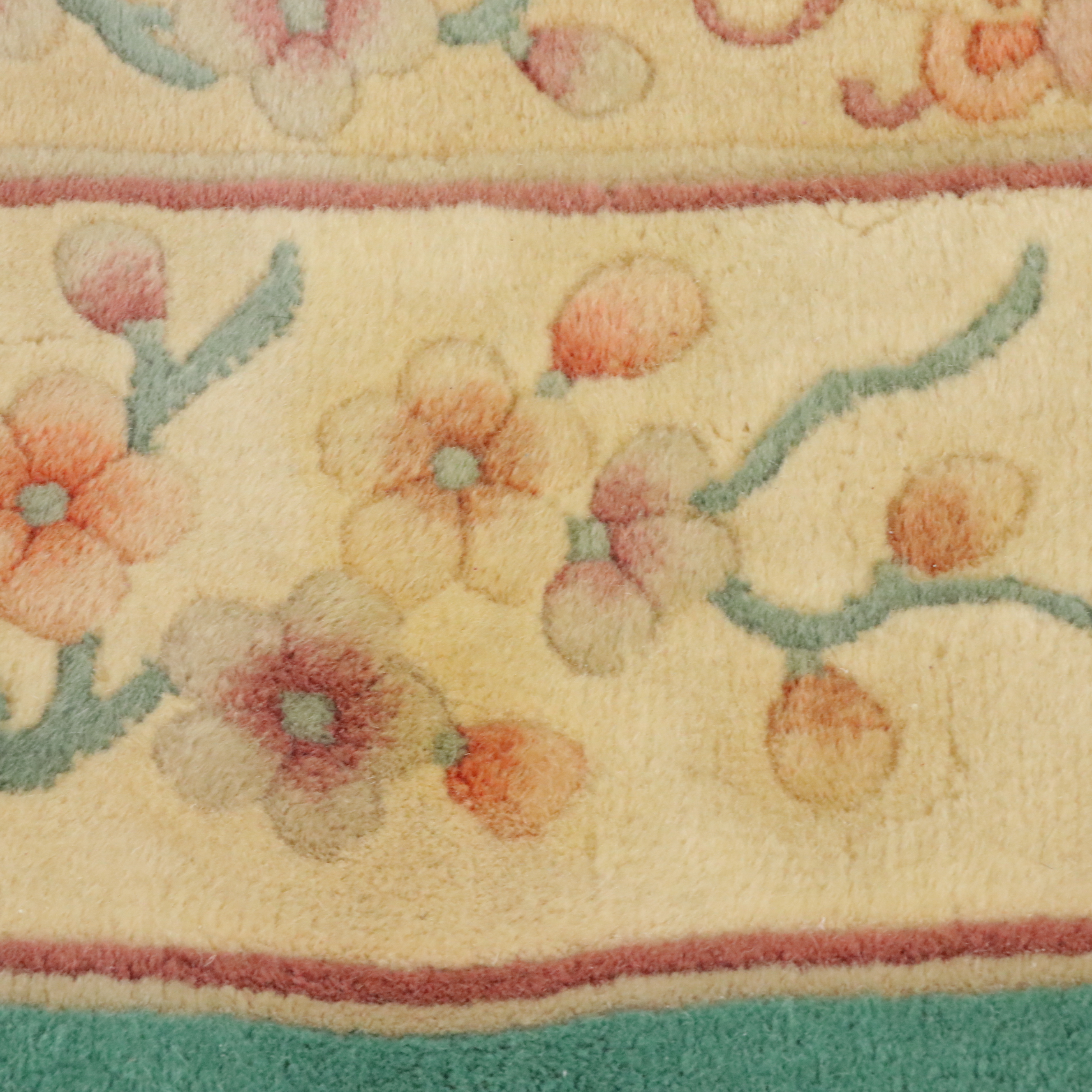 6' x 9'10 Hand-Knotted Chinese Peking Area Rug