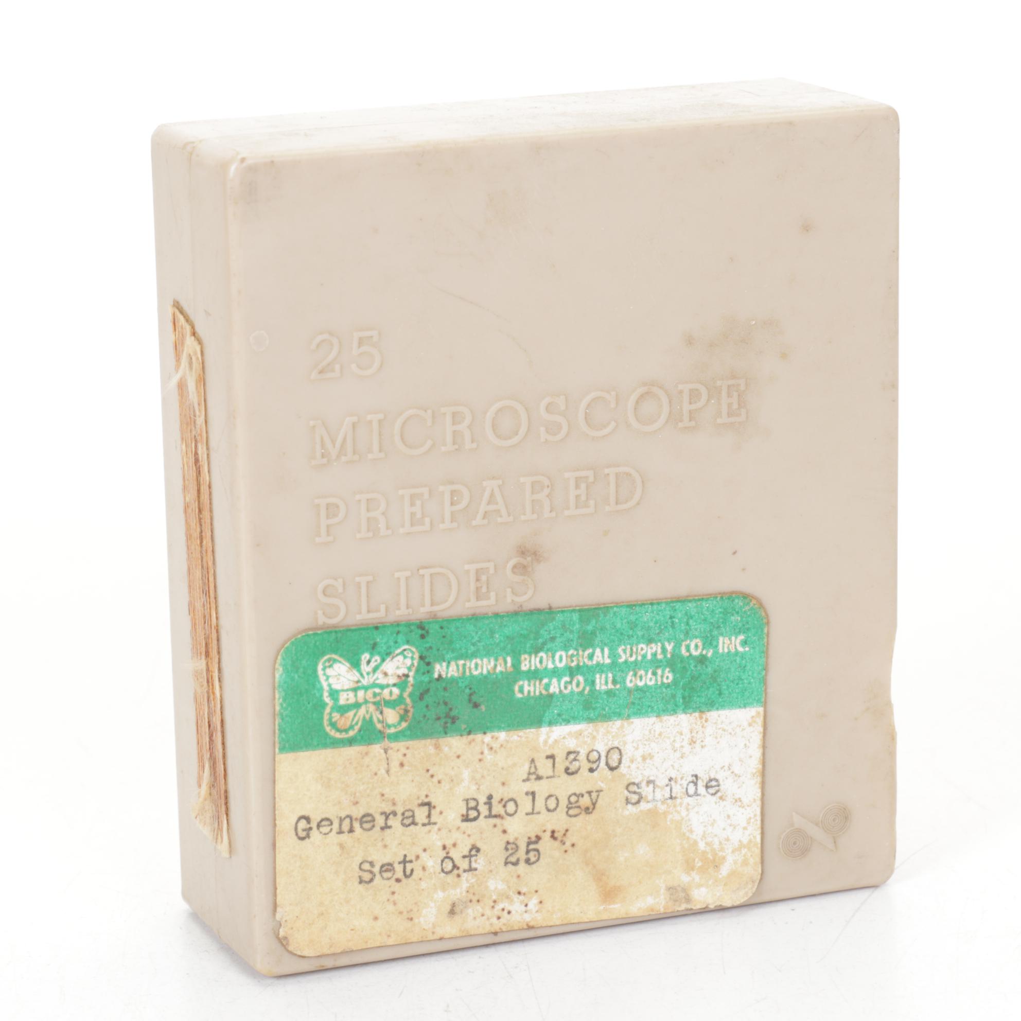 Bausch & Lomb Monocular Microscope with Case & Accessories