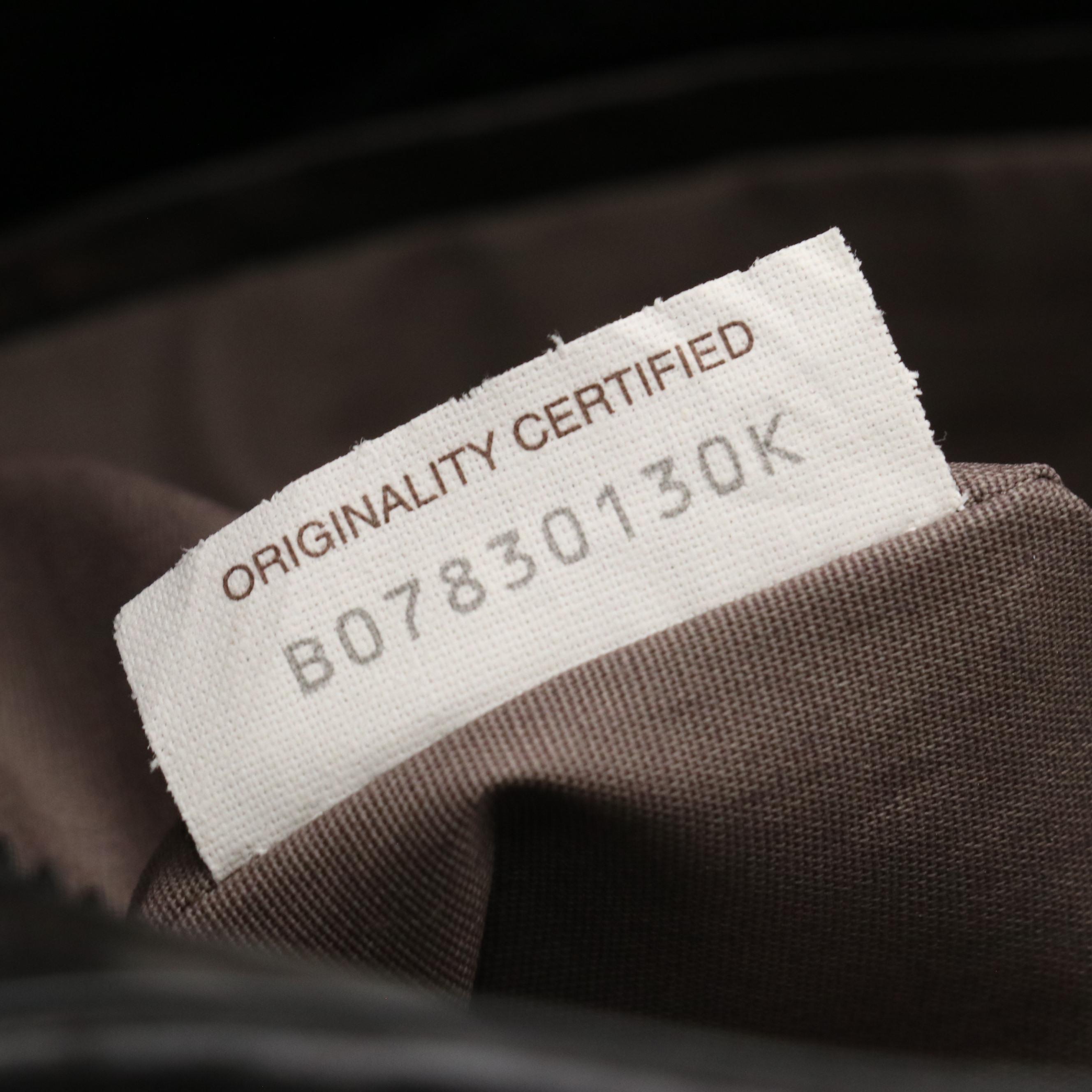 Bottega Veneta Crossbody Bag in Copper Burnished Black Intrecciato Leather