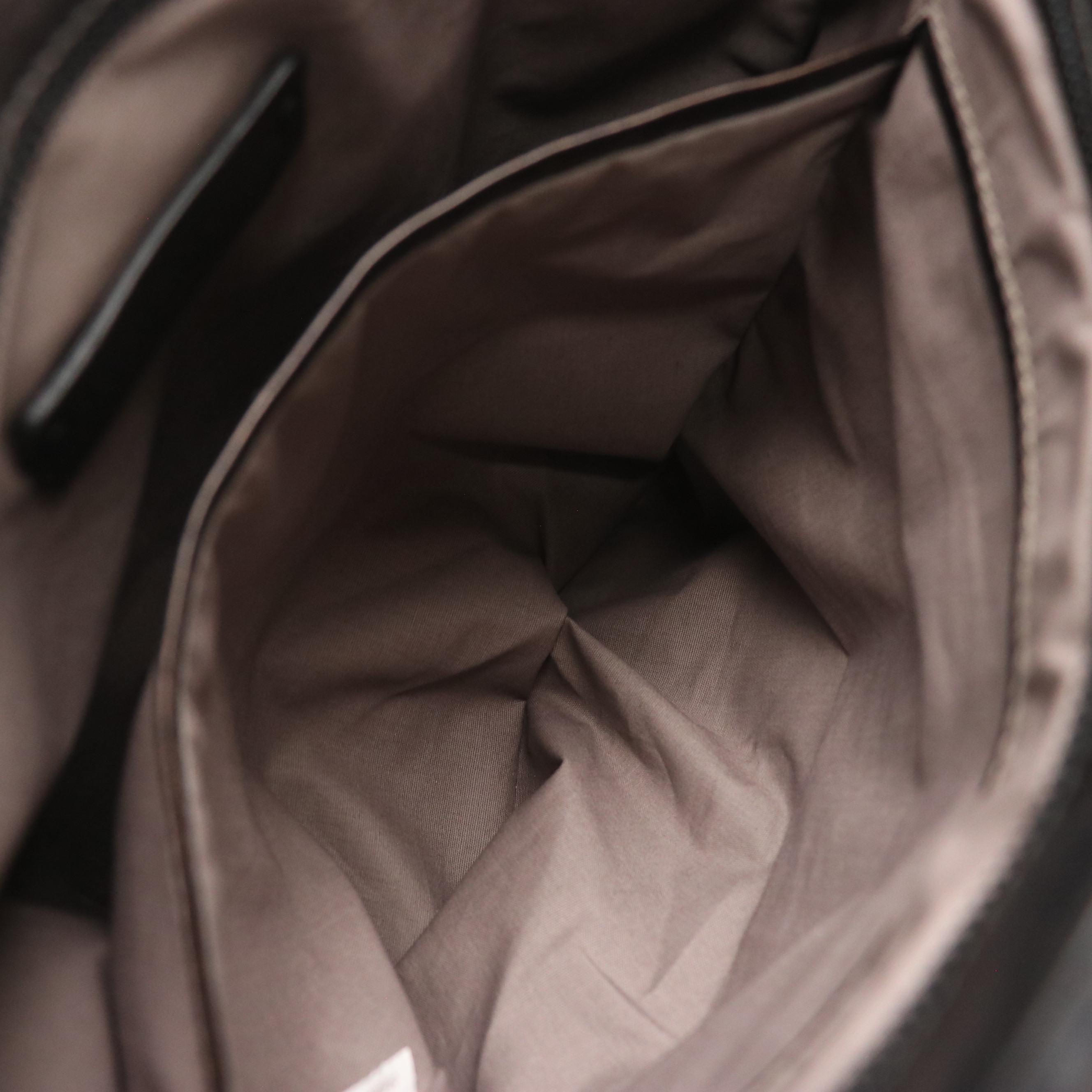 Bottega Veneta Crossbody Bag in Copper Burnished Black Intrecciato Leather