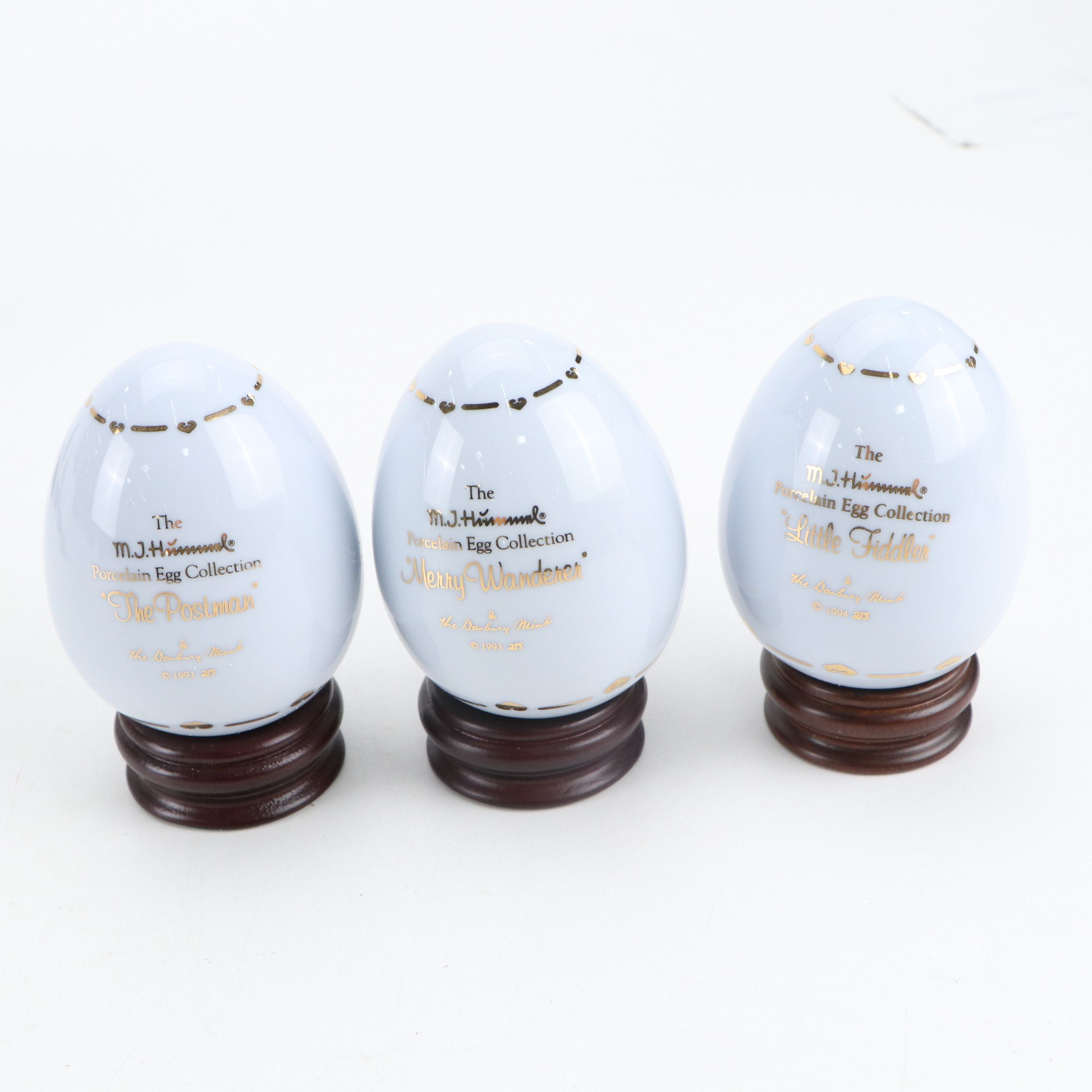 Goebel "Little Goat Herder," "Goose Girl" and More Porcelain Hummel Eggs