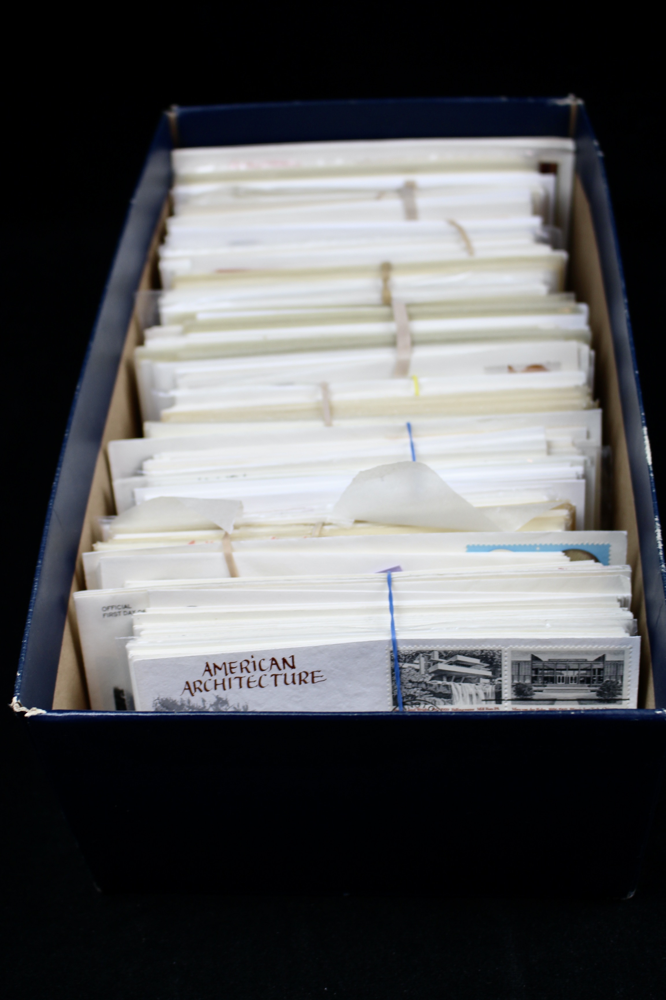 Over 400 U.S. First Day Covers, All with Cachets, All Unaddressed